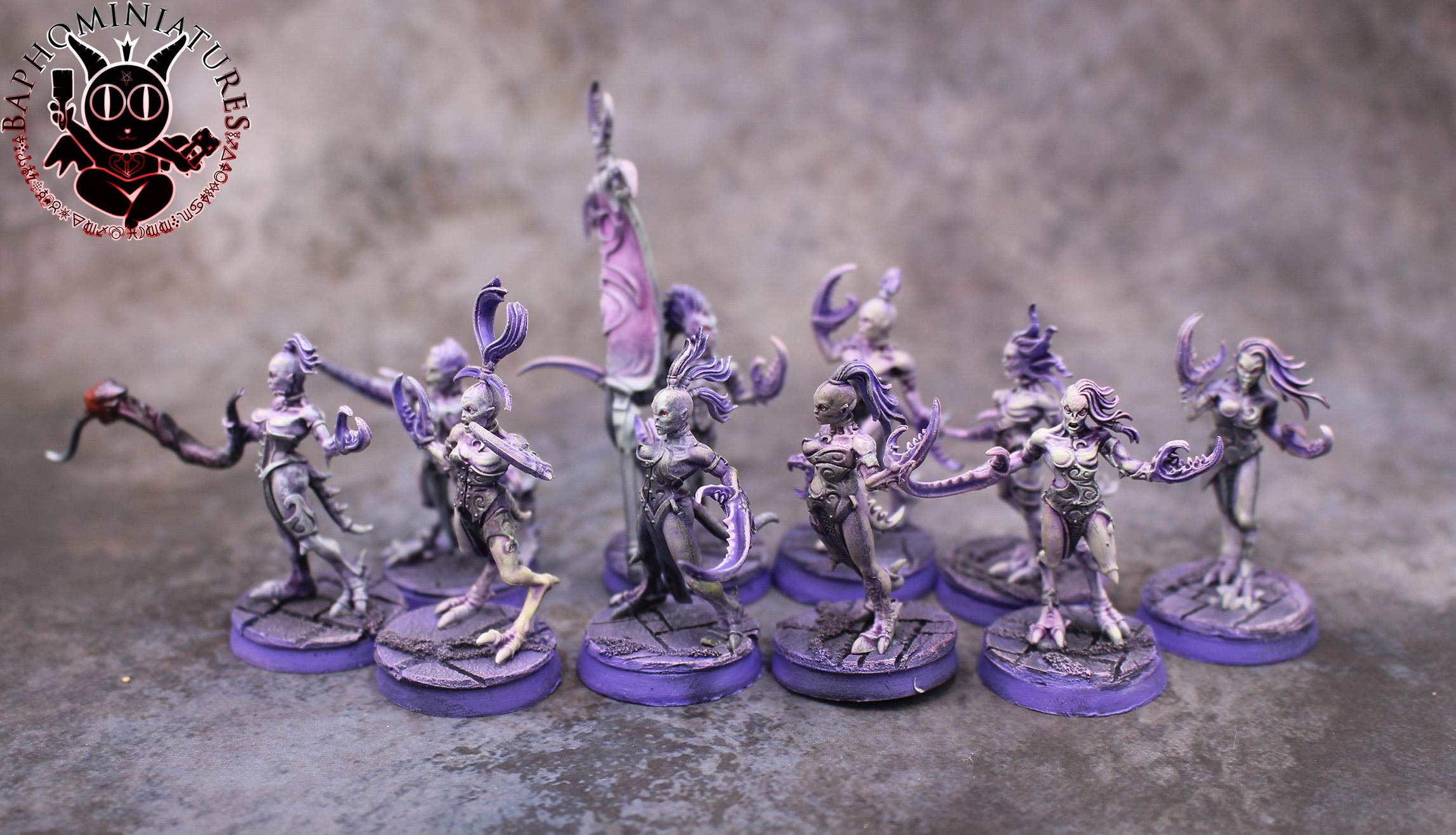 Daemonettes, Daemons, Slaanesh