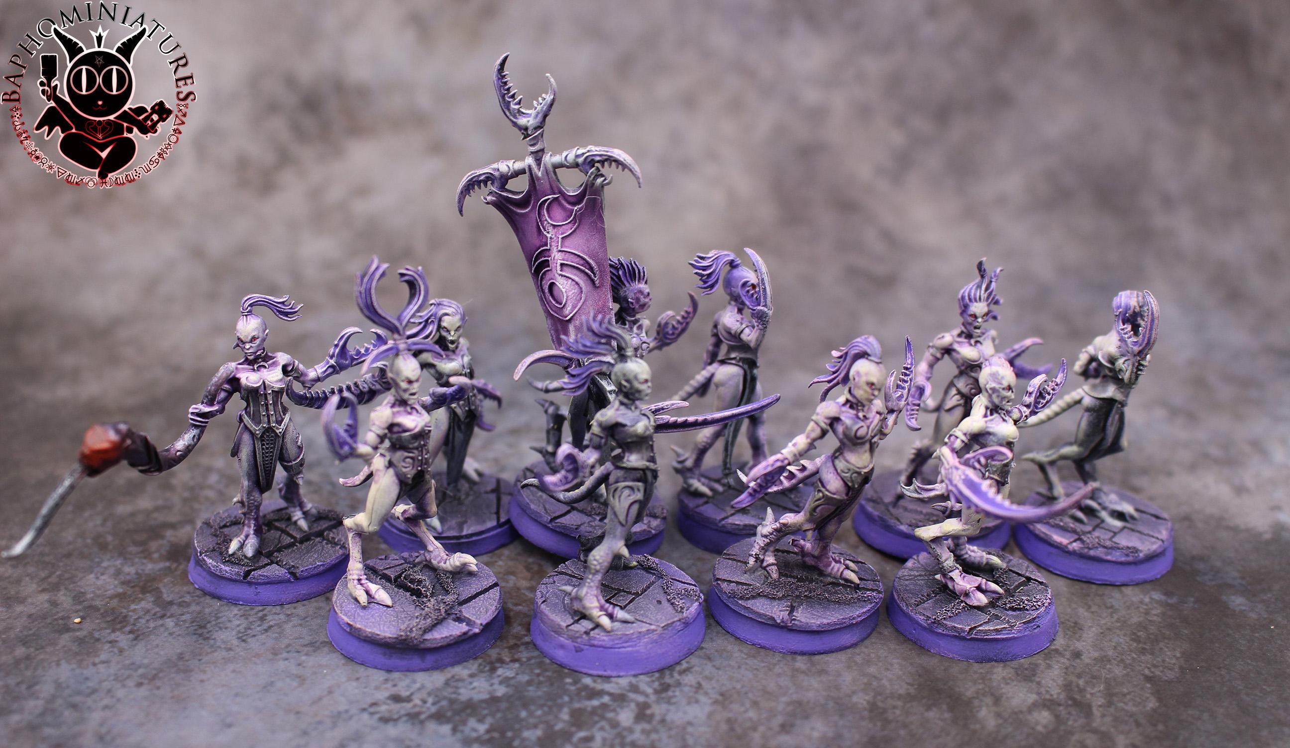 Daemonettes, Daemons, Slaanesh