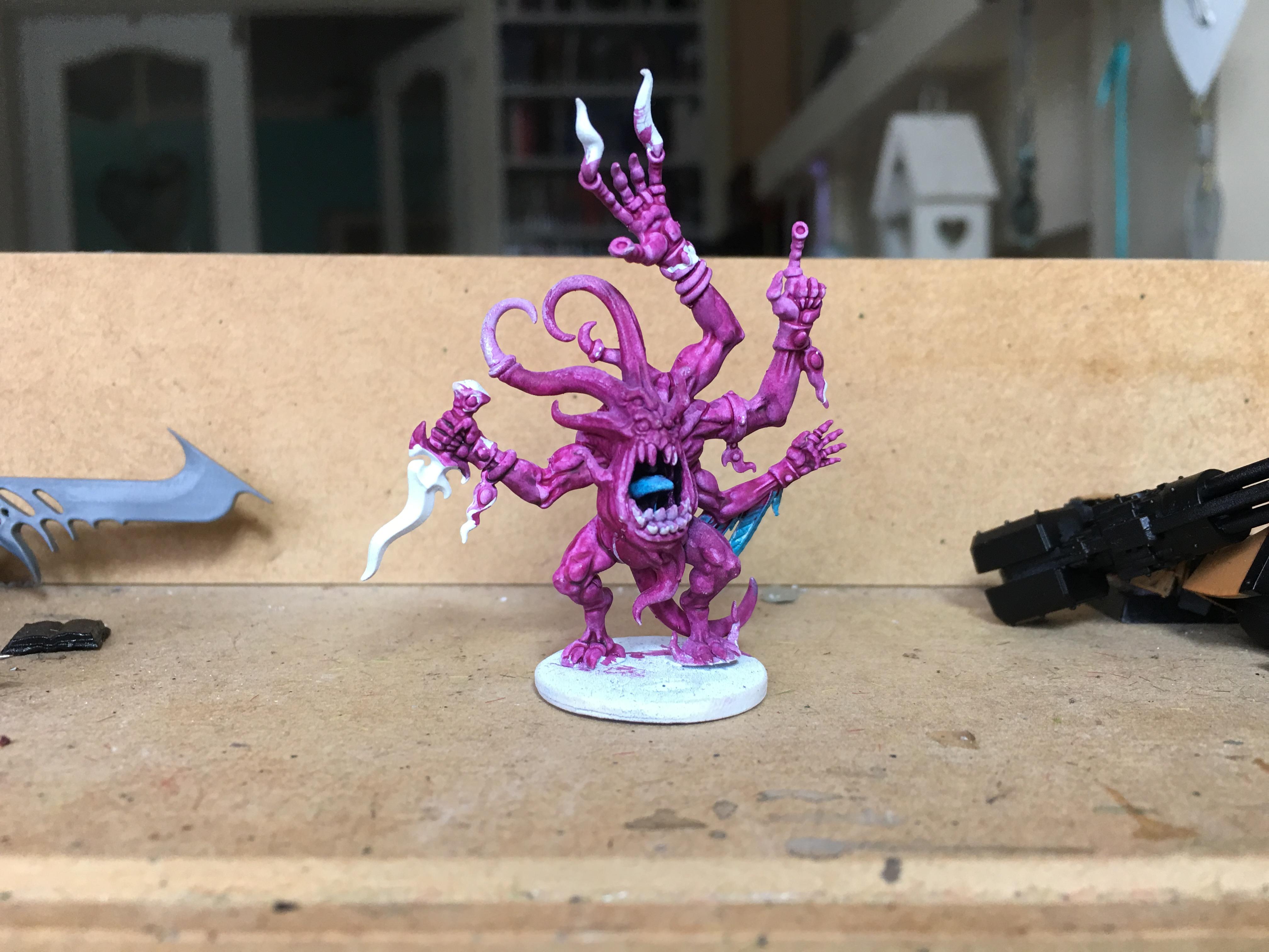 Age Of Sigmar, Daemons, Pink Horror, Silver Tower, Warhammer Quest