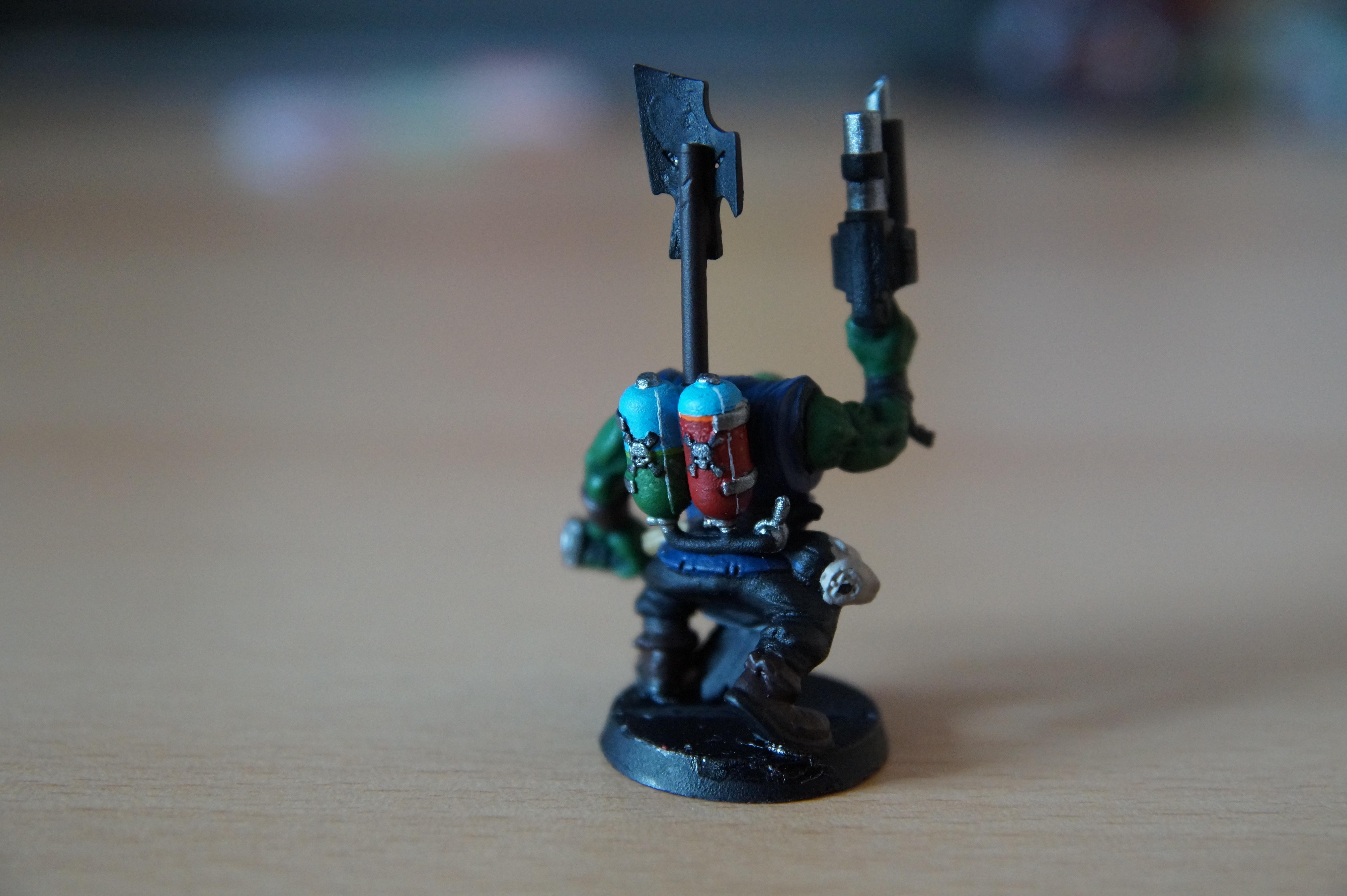 Orks, Painboy, Paint In Progress, Ruff Ridaz