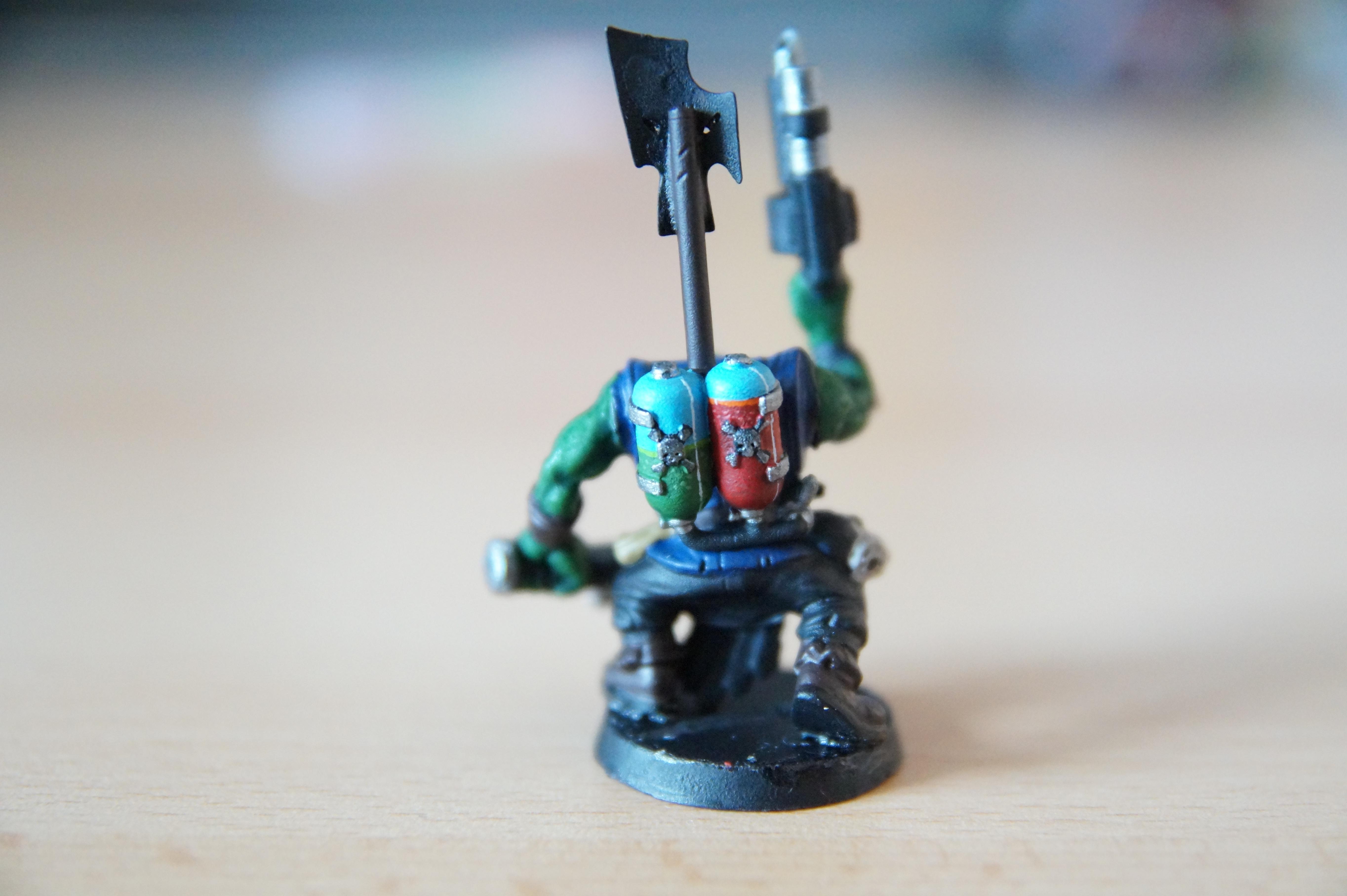 Orks, Painboy, Paint In Progress, Ruff Ridaz