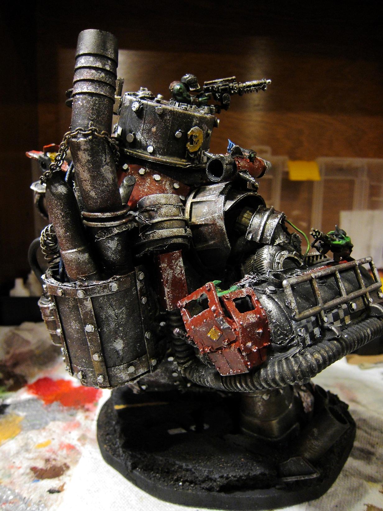 Big Mek, Big Mek Stompa, Lifta Dropa, Ork Conversion, Ork Titan, Orks, Potato Head, Potatohead Stompa, Stompa, Super Heavy Spud, Super-heavy, Tater Titan, Titan