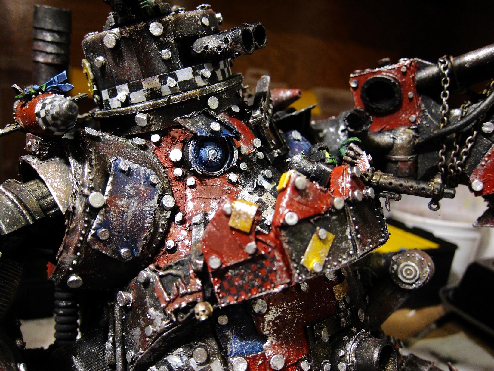 Big Mek, Big Mek Stompa, Lifta Dropa, Ork Conversion, Ork Titan, Orks, Potato Head, Potatohead Stompa, Stompa, Super Heavy Spud, Super-heavy, Tater Titan, Titan