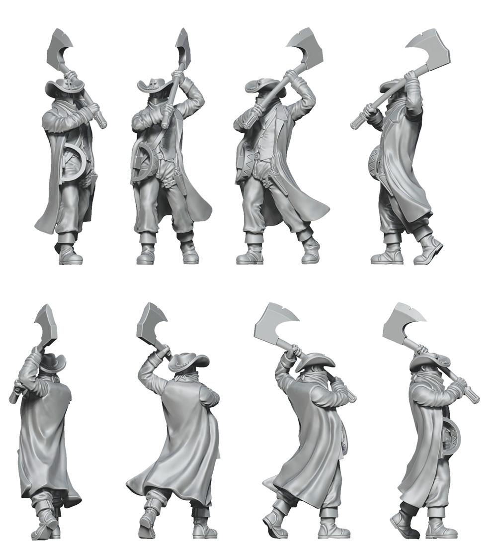 J W Clarkson 3D Sculpt