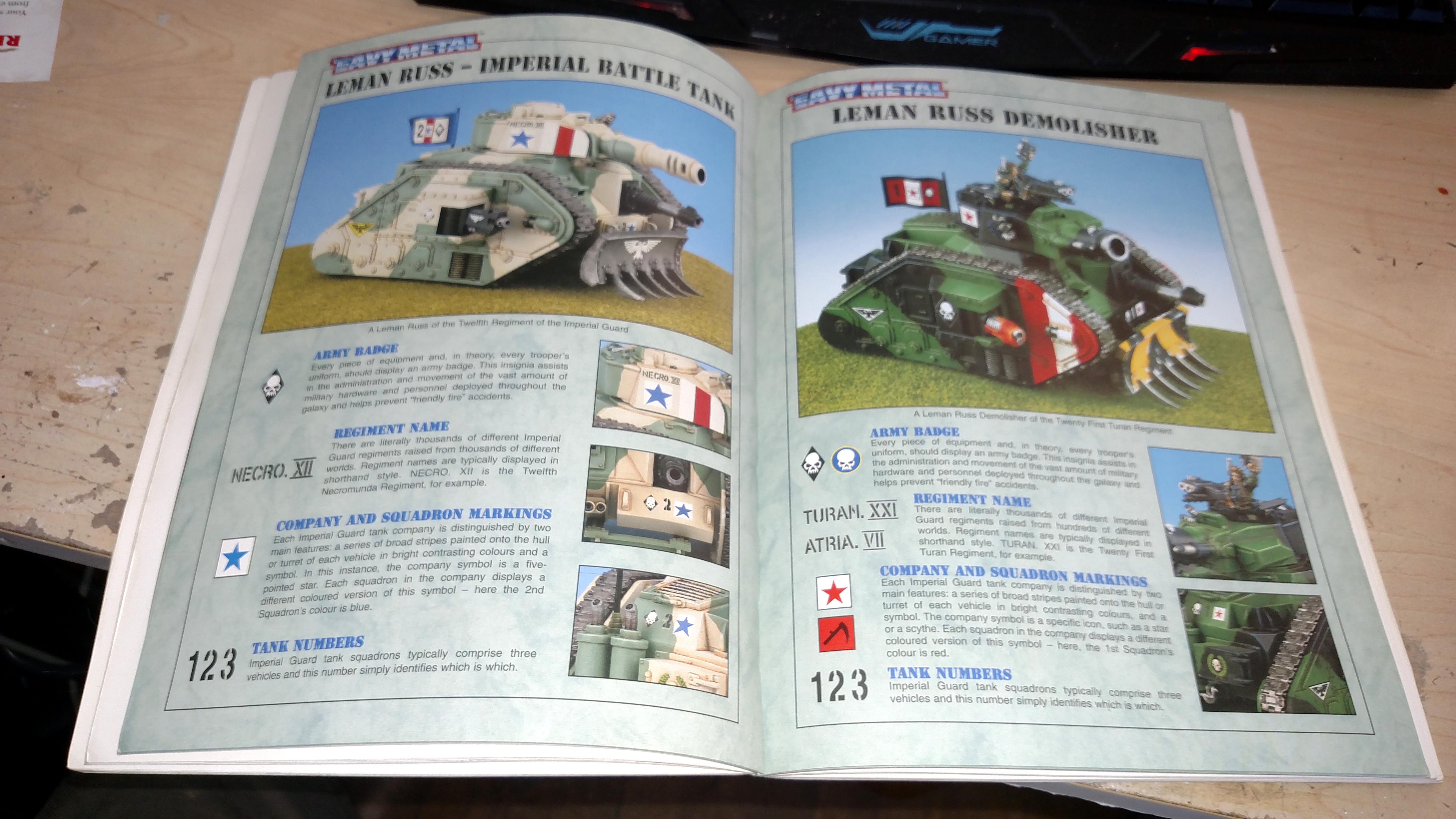 2nd Edition, Imperial Guard, Reference