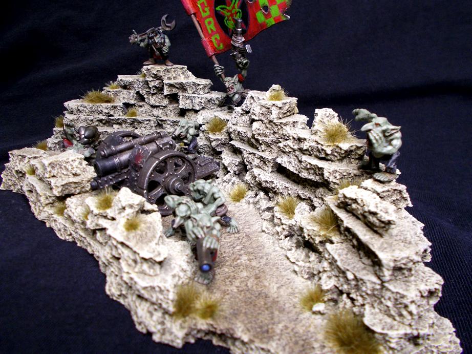 Rebel grotz diorama side view