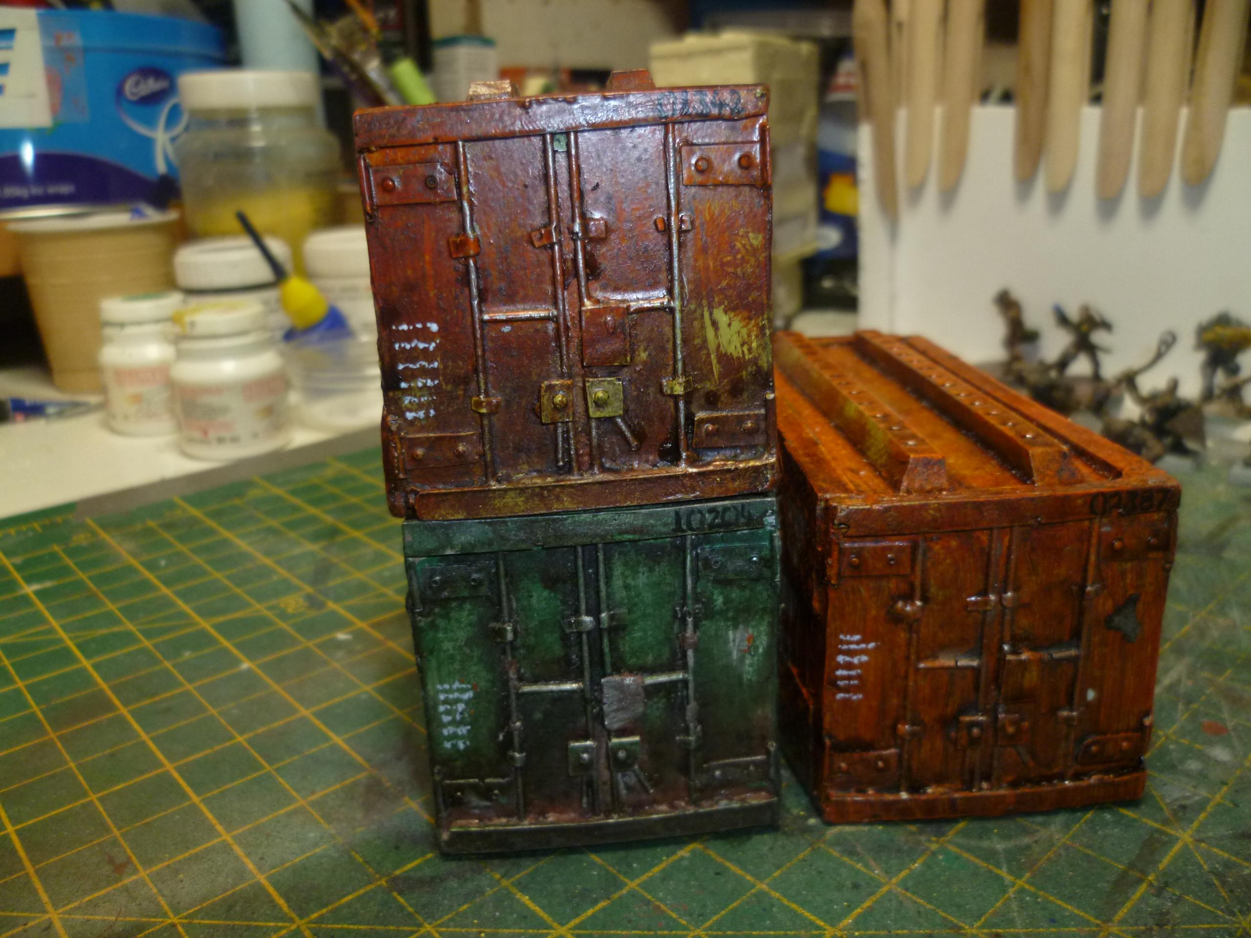 Containers, Scatter, Terrain
