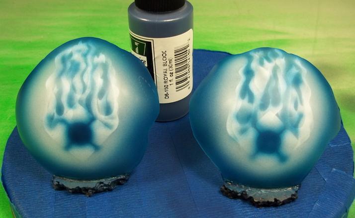 Base, Energy Shield, First Color:  Minitaire 150 Royal Blood 