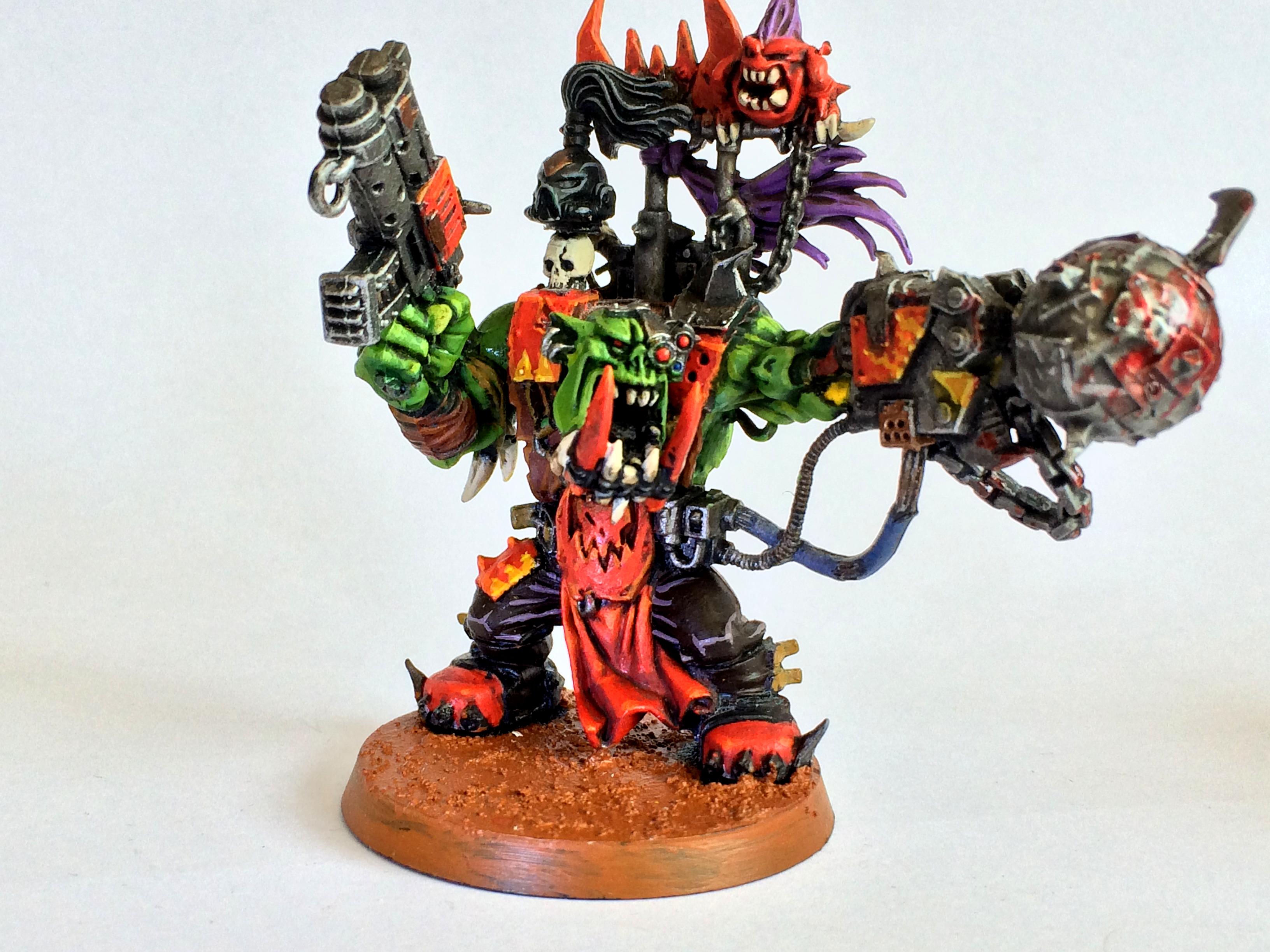 Bad Moons, Evil Sunz, Orks, Warboss