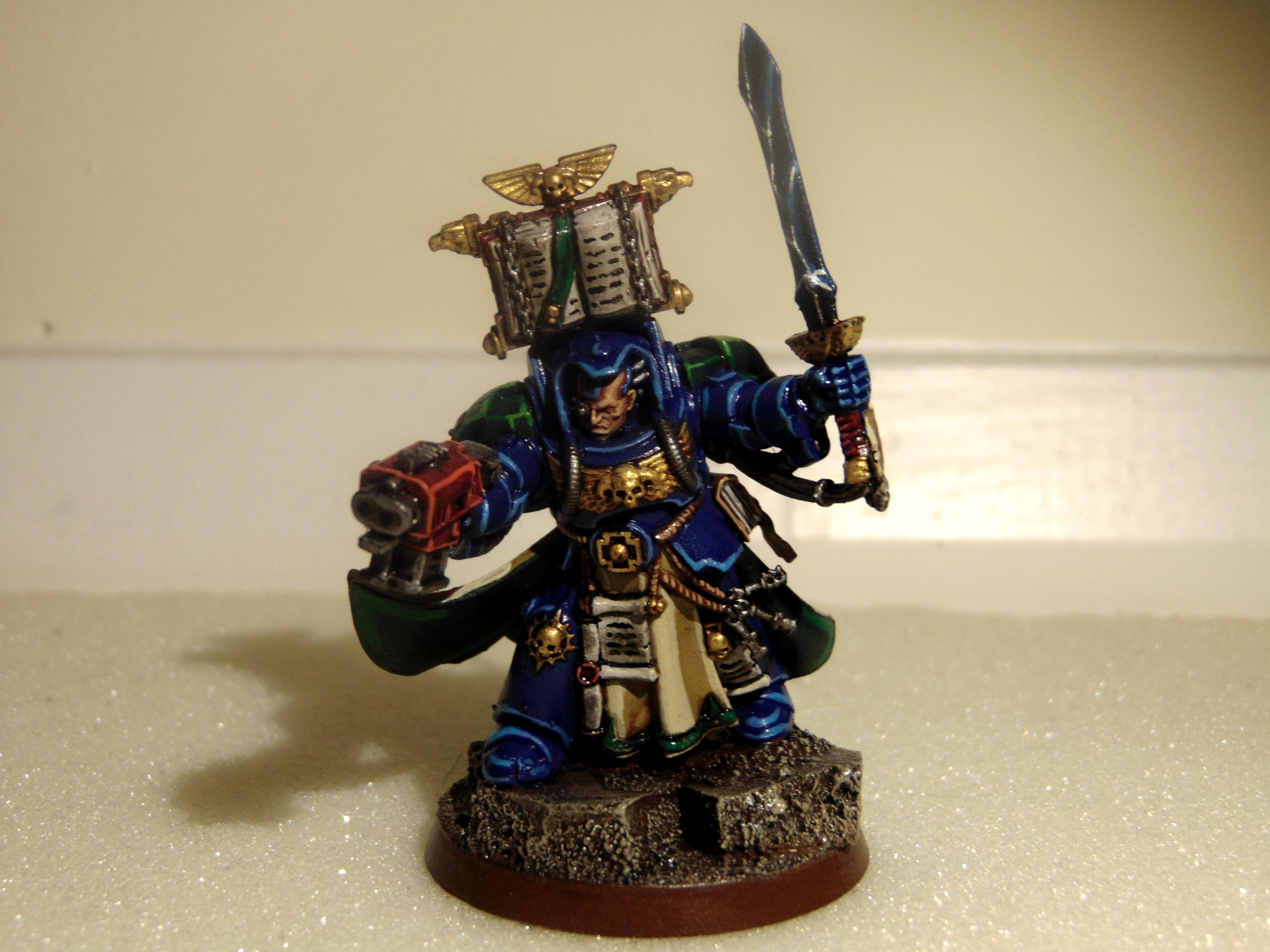 Dark Angels, Librarian, Space Marines, Terminator Armor, Warhammer 40,000