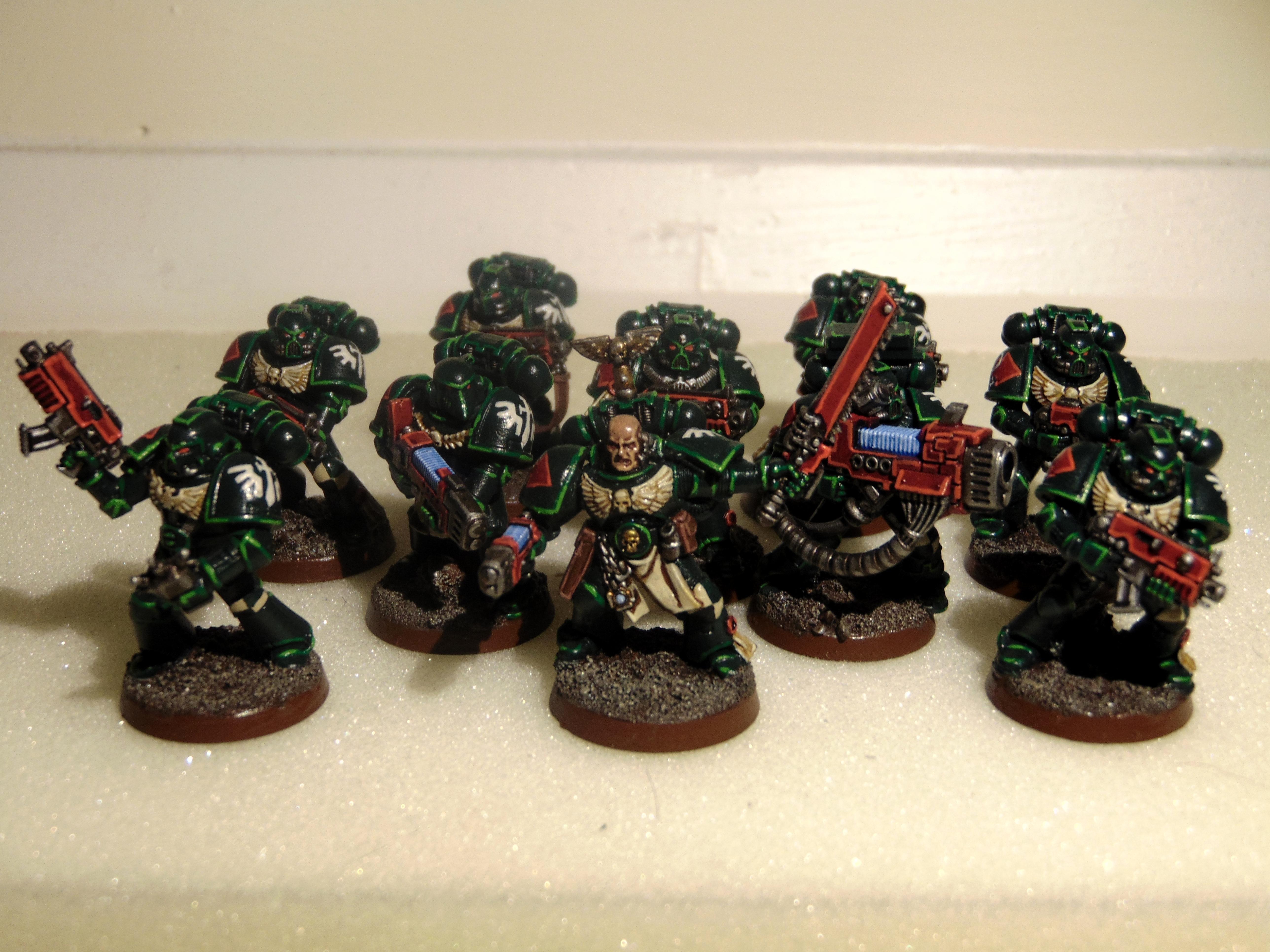 Dark Angels, Plasma, Space Marines, Tactical Squad