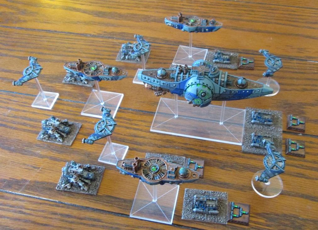 Dystopia Wars, Navy, Steam Punk