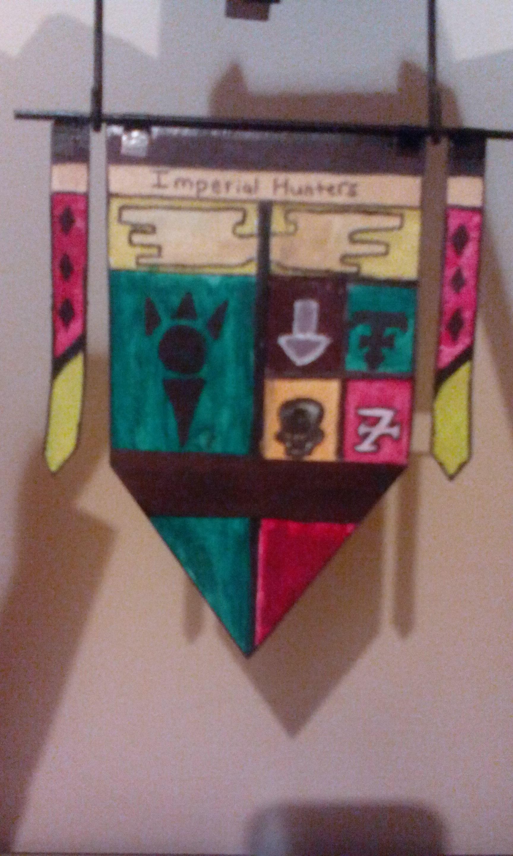 the banner