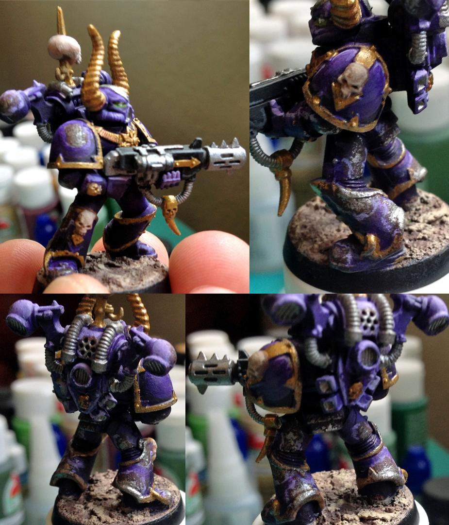 Chaos, Chaos Space Marines, Emperor's Children, Warhammer 40,000, Work In Progress