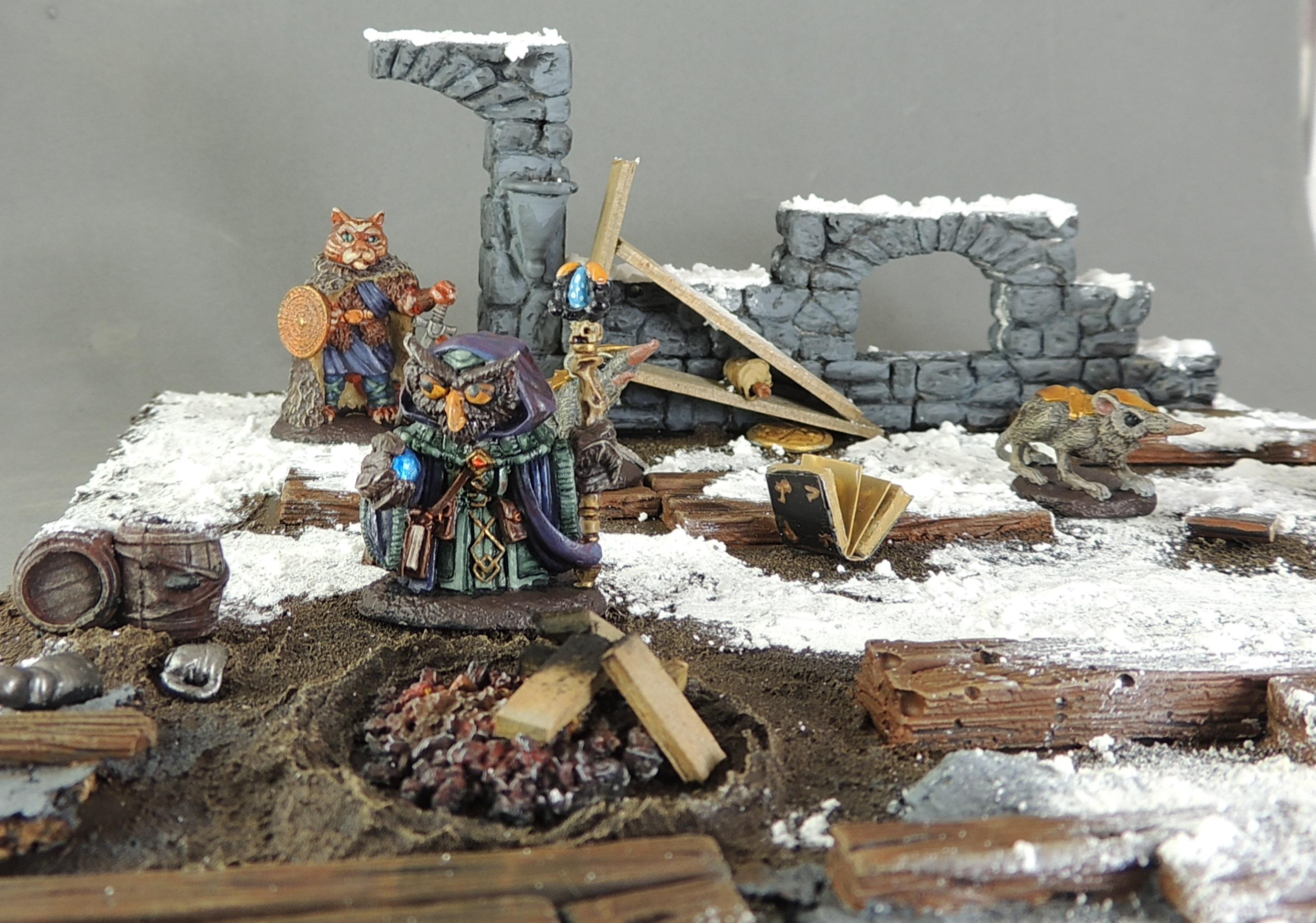 Frostgrave Terrain and Warband