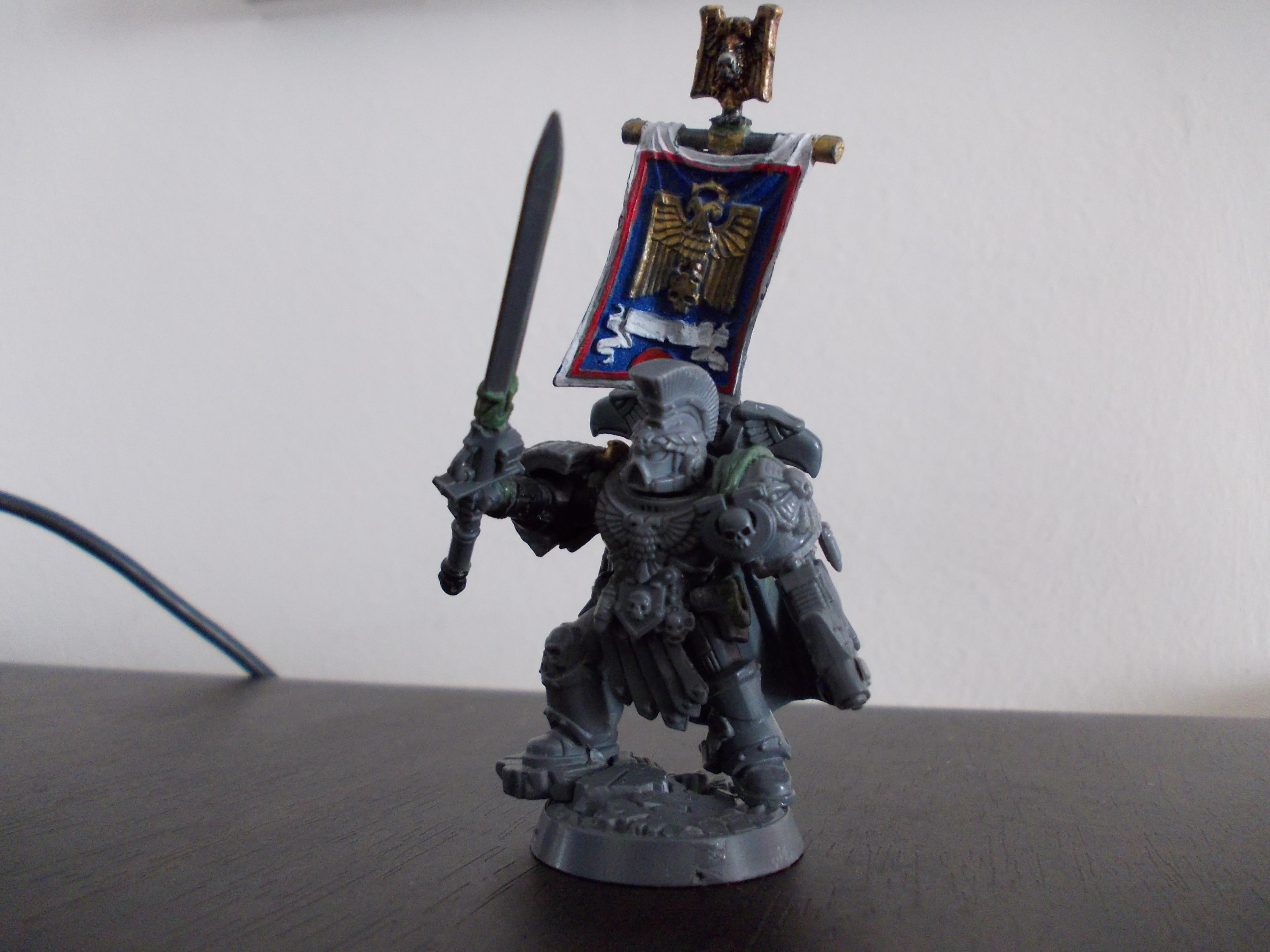 Captain, Space Marines, Ultramarines, Work In Progress