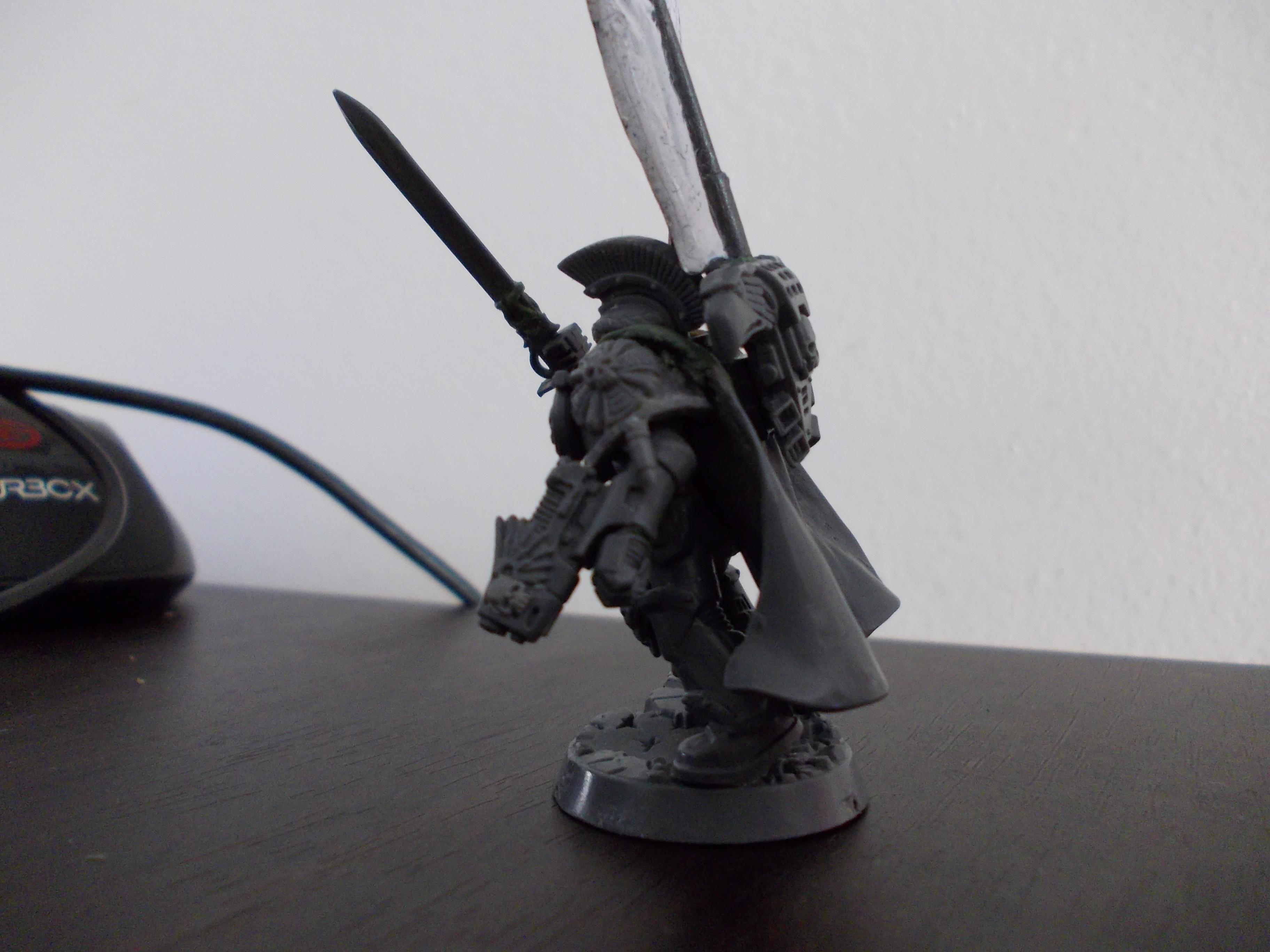 Captain, Space Marines, Ultramarines, Work In Progress