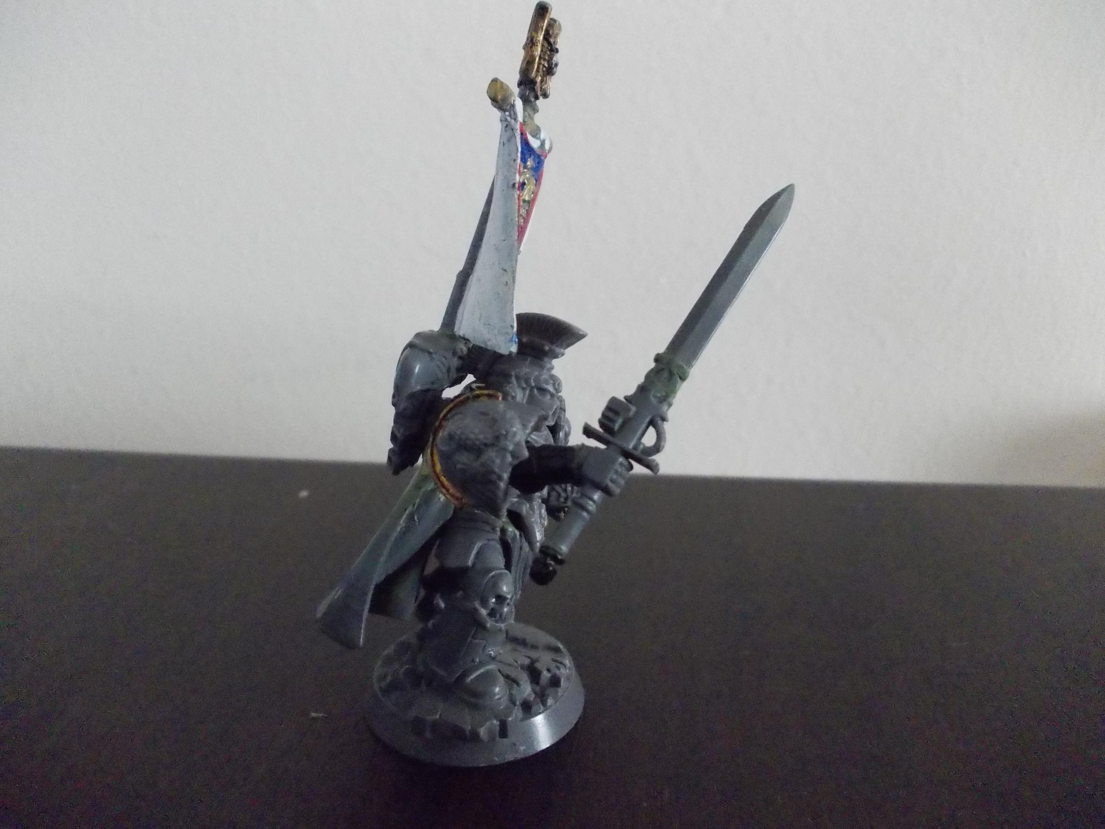 Captain, Space Marines, Ultramarines, Work In Progress