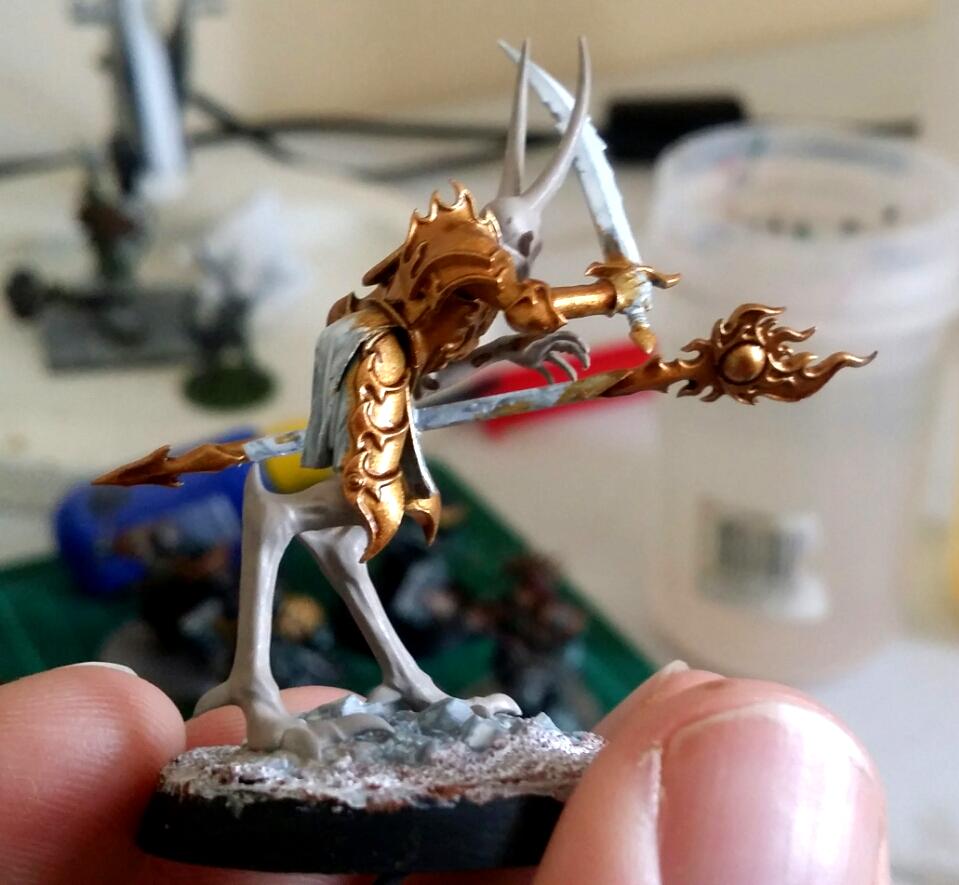 Tzeentch Sorcerer Lord back
