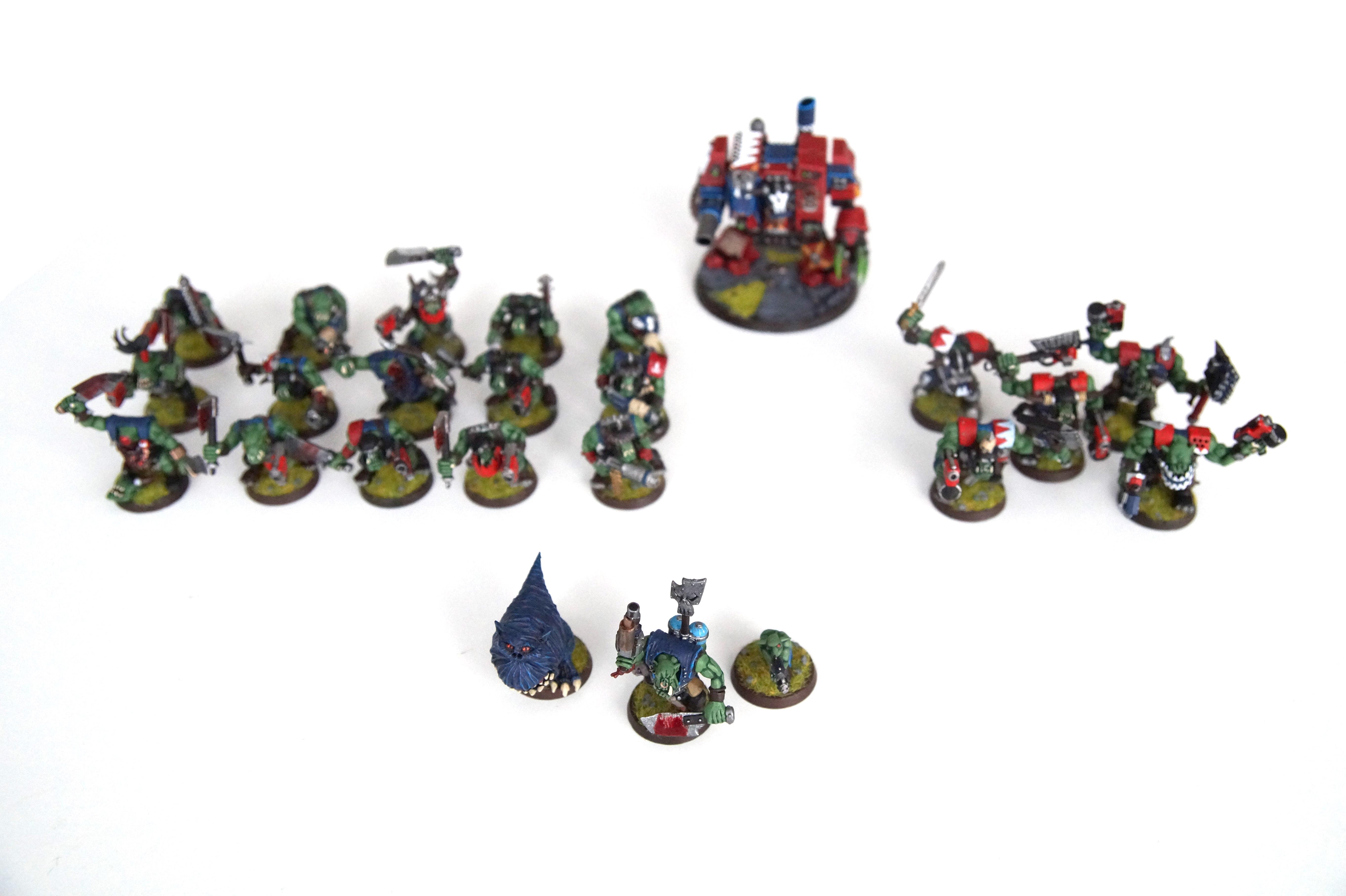 Army, Deff Dread, Orks, Painmob