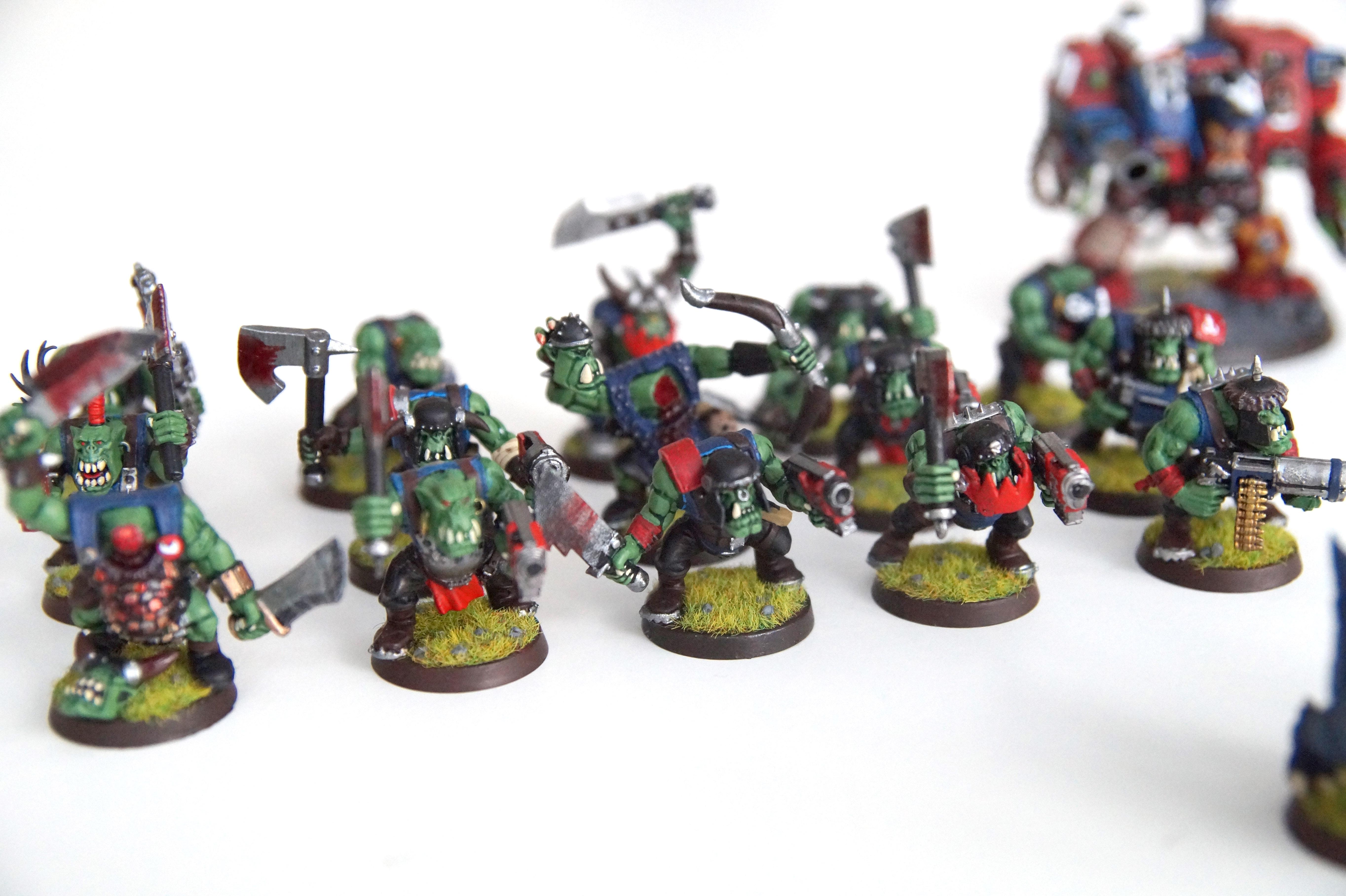 Army, Deff Dread, Orks, Painmob