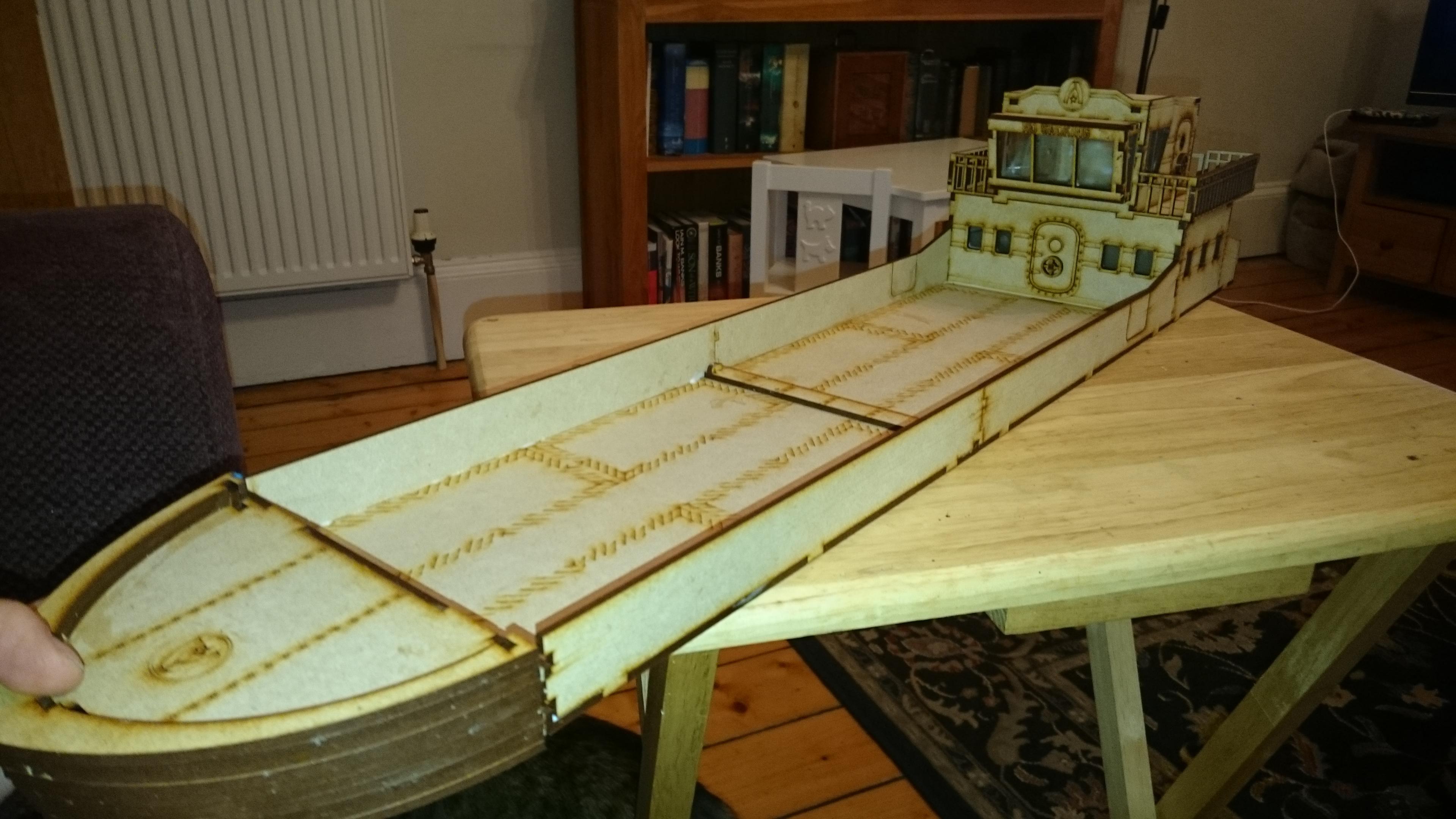 Boat, Mdf, Ship, Terrain