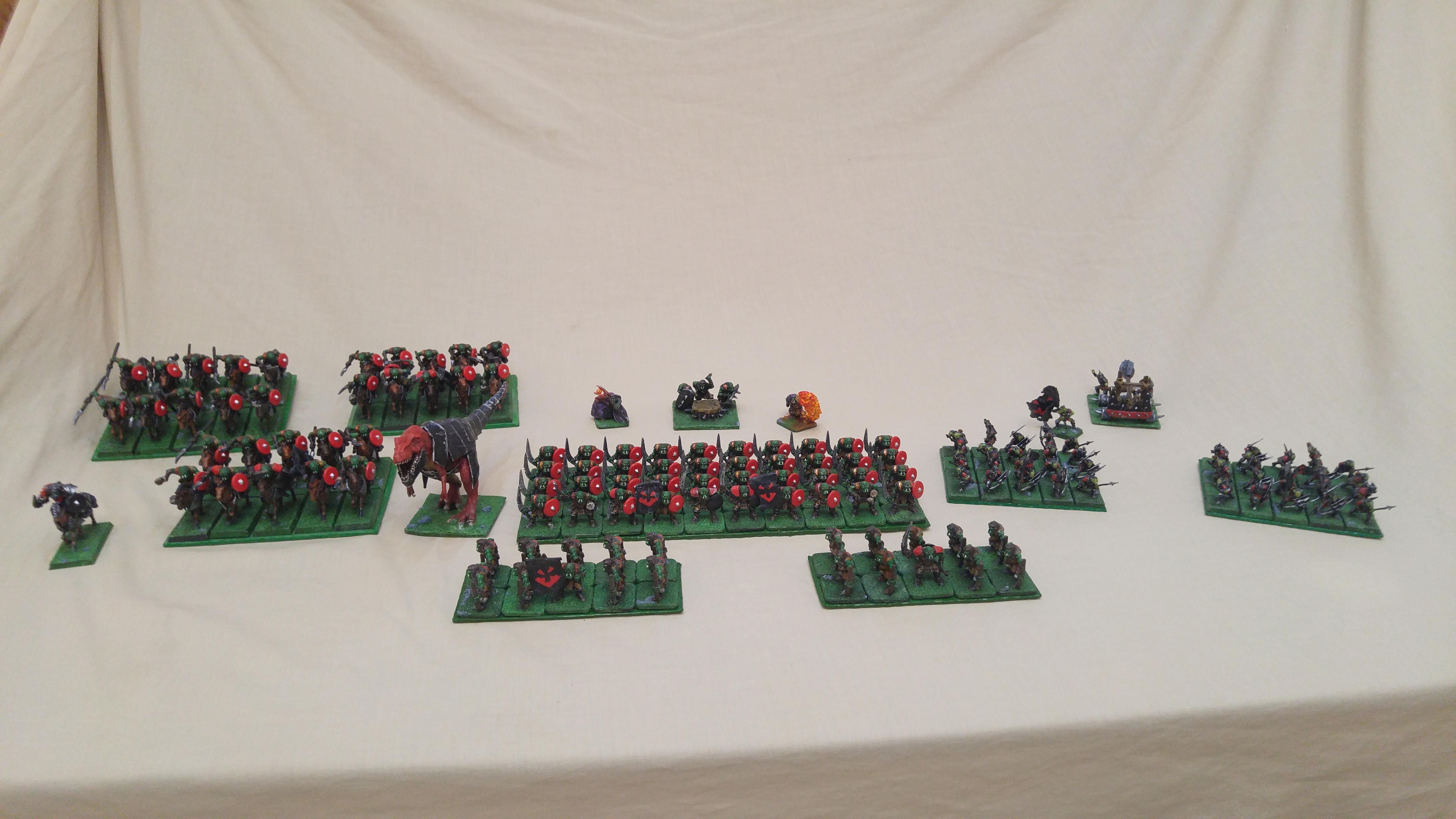 Catapult, Cheap, Em4, Giant, Goblin Rabble, Godspeaker, Kings Of War, Kow, Krudger, Lord Of The Rings, Moria Goblin, Orc Ax, Orc Cavalry, Orcs, Orks, Scratch Build, Skulk, War Drum