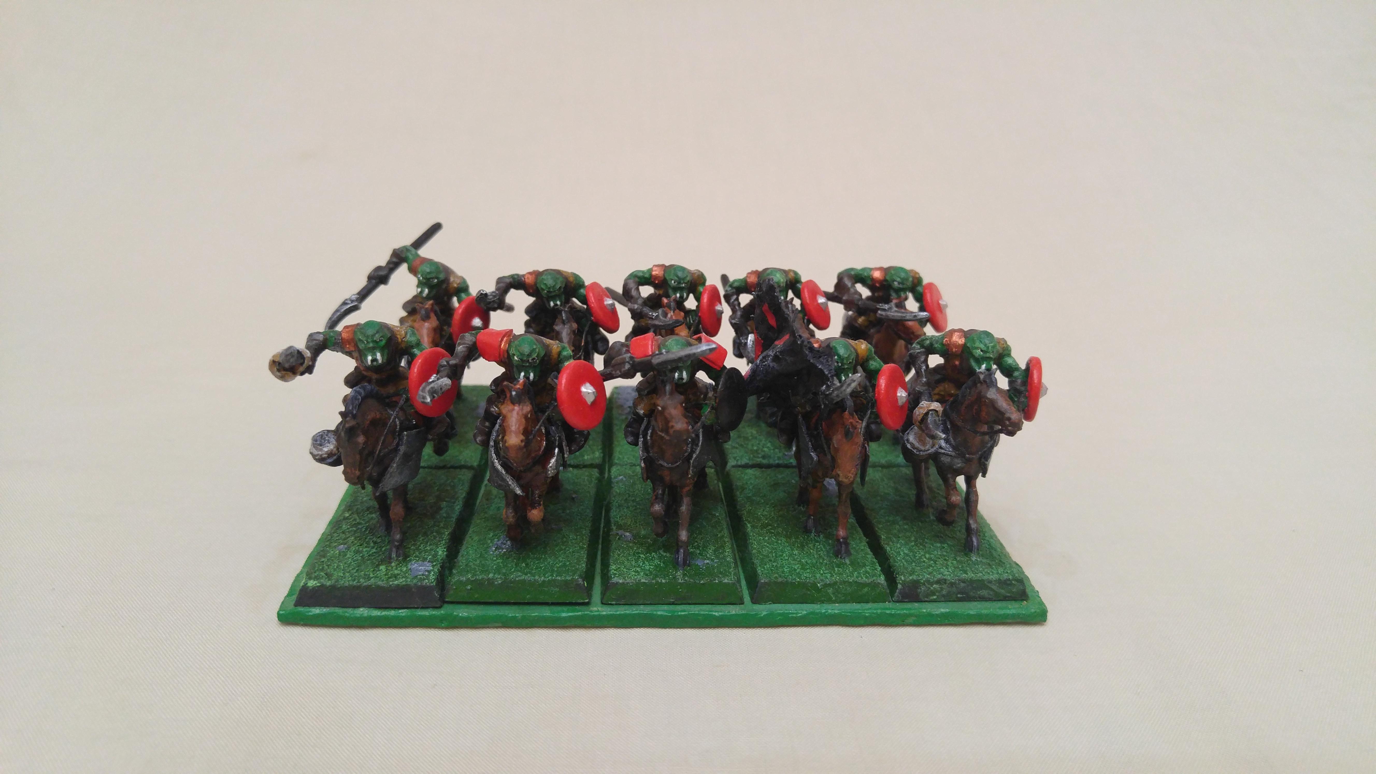 Cavalry, Cheap, Conversion, Em4, Kings Of War, Kow, Orcs, Orks, Wargames Factory