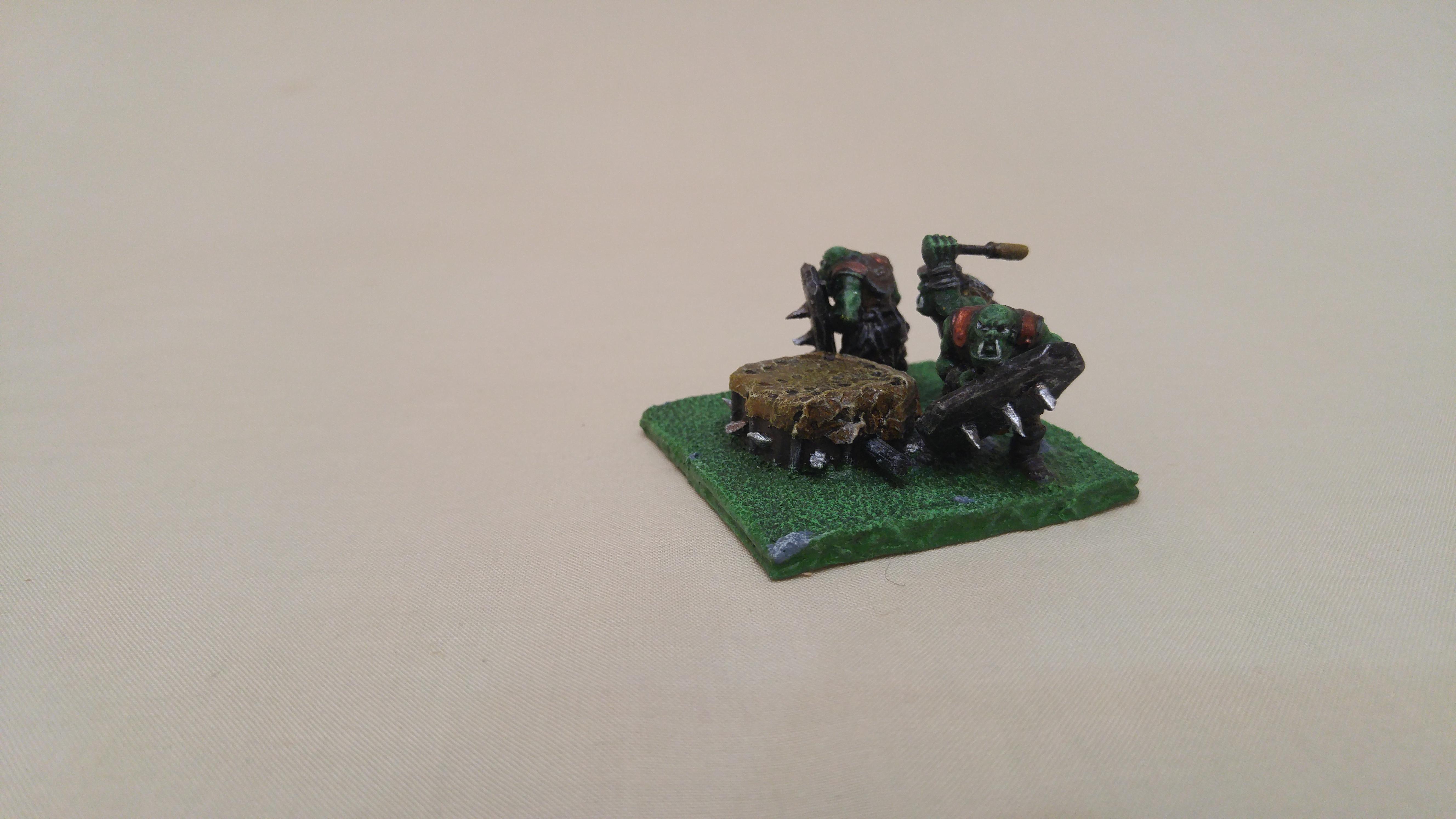 Cheap, Conversion, Em4, Kings Of War, Kow, Orcs, Orks, Scratch Build, Sprue, War Drum
