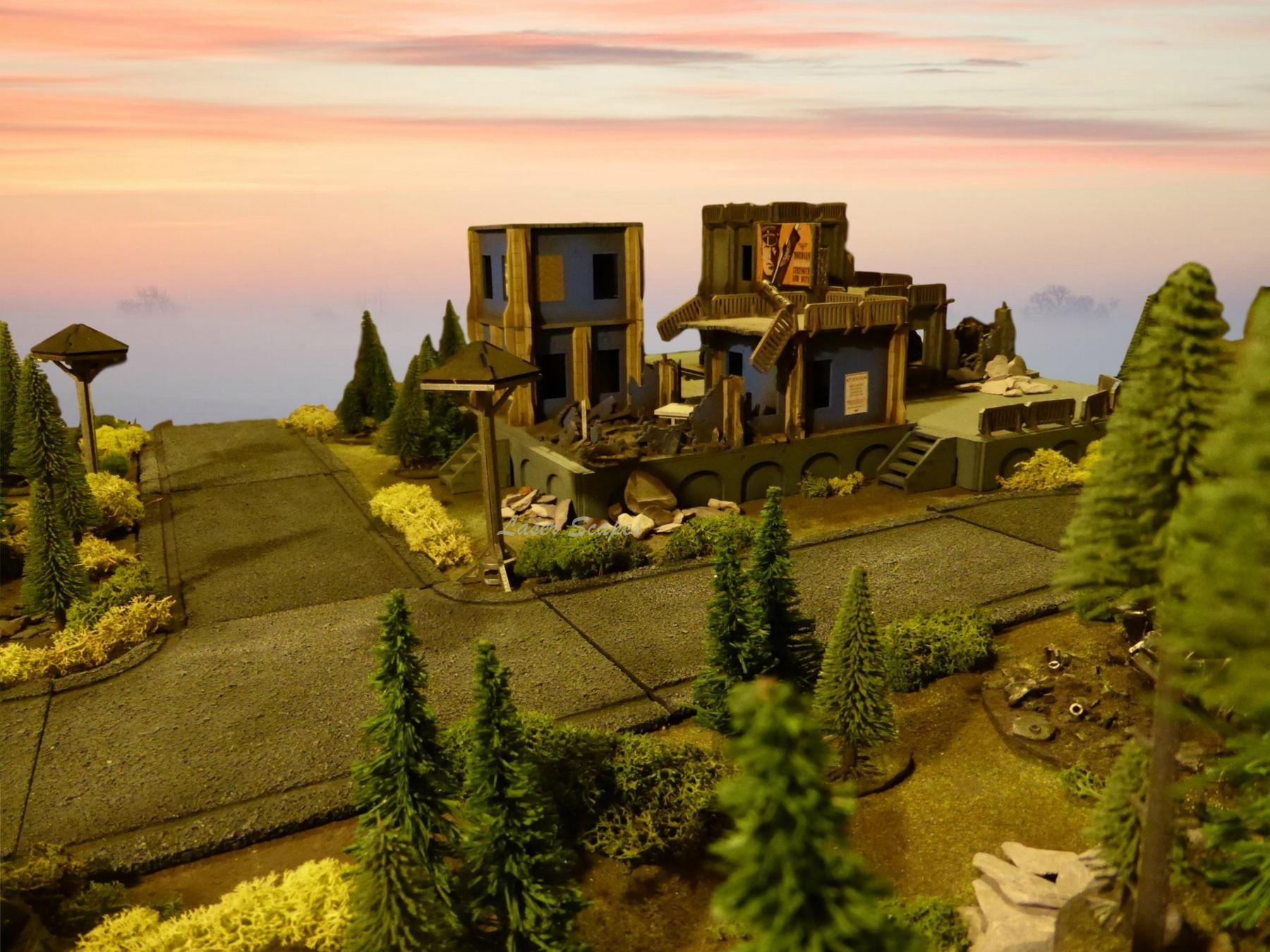 Buildings, Cities Of Death, City, Laser Cut, Laser-cut, Ruin, Ruins, Terrain