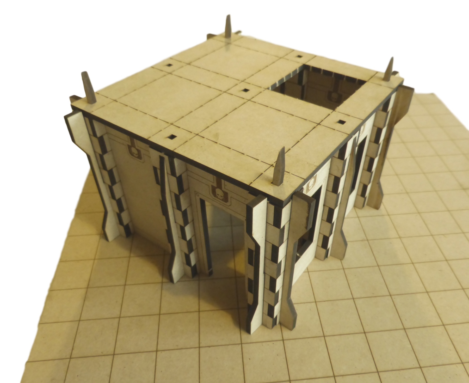 Buildings, Cities Of Death, City, Laser Cut, Laser-cut, Ruin, Ruins, Terrain