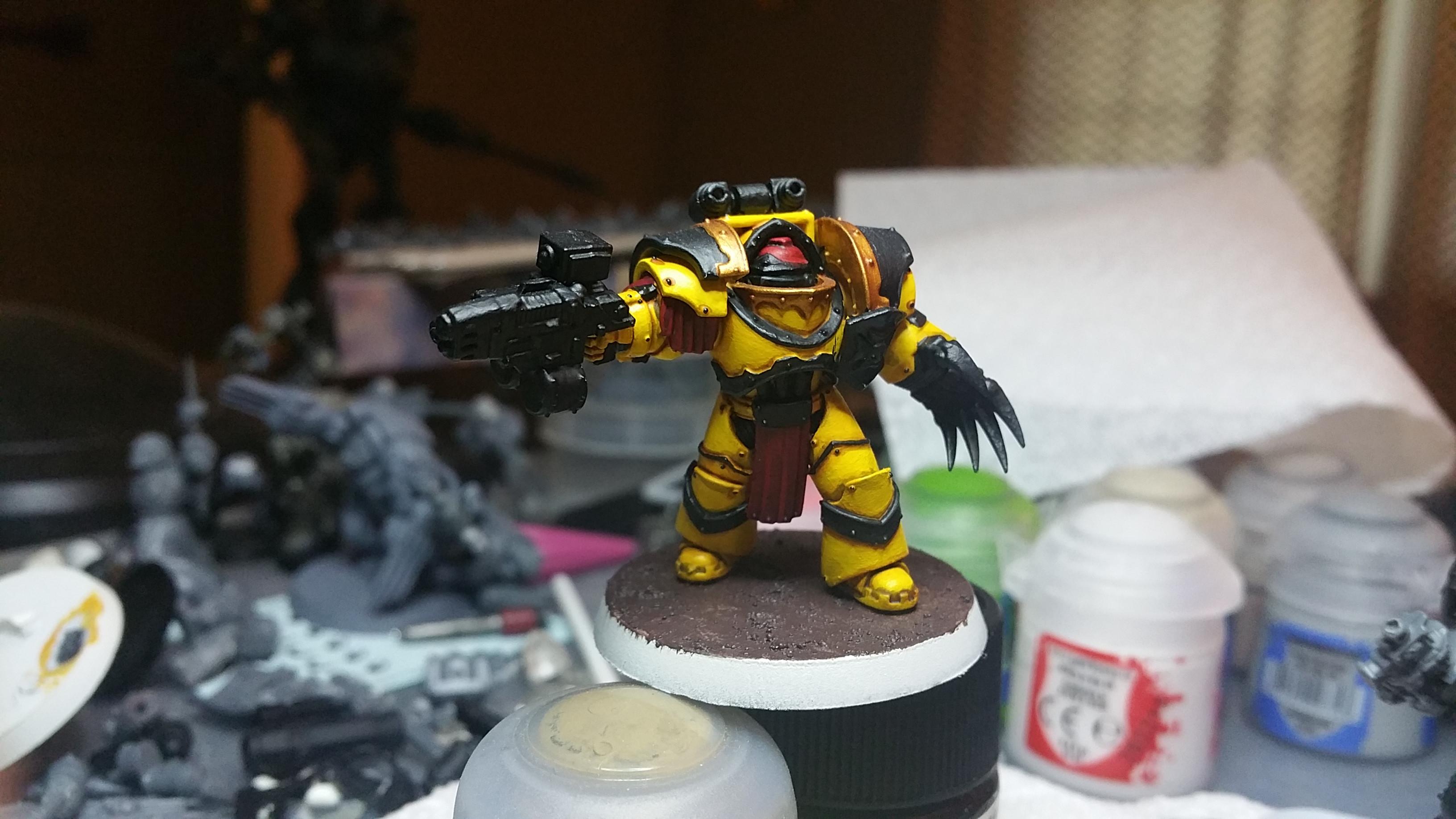 Terminator Sergeant, just have to add some finishing touches on this guy