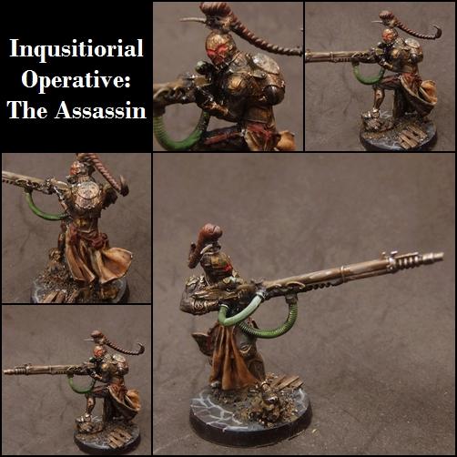 Assassin, Conversion, Infinity, Inq28, Inquisition, Kitbash, Warhammer 40,000