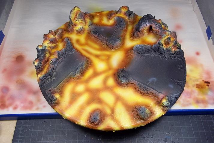 Board, Display, Lava