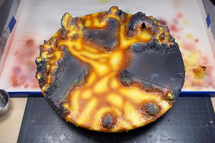 Board, Display, Lava