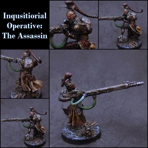 Assassin, Conversion, Infinity, Inq28, Inquisition, Kitbash, Warhammer 40,000