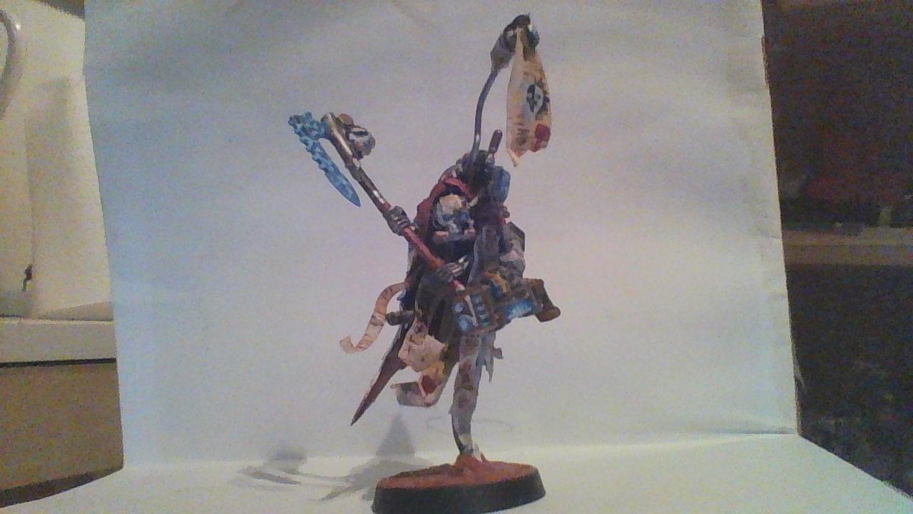 Converted Techpriest painted in Metallica colour scheme