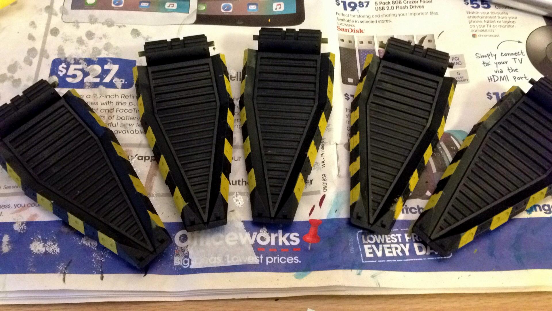 Iron Warriors, Drop Pod doors painted