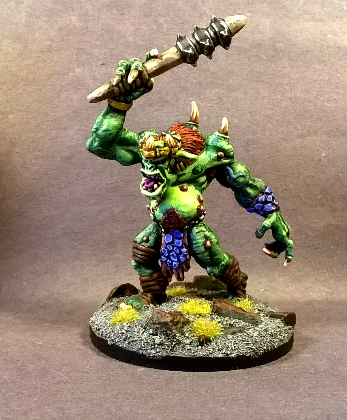 02542: Bulgoth, Dungeons And Dragons, Fantasy Miniature, Pathfinders, Reaper Miniatures, Reaper Minis, Troll King