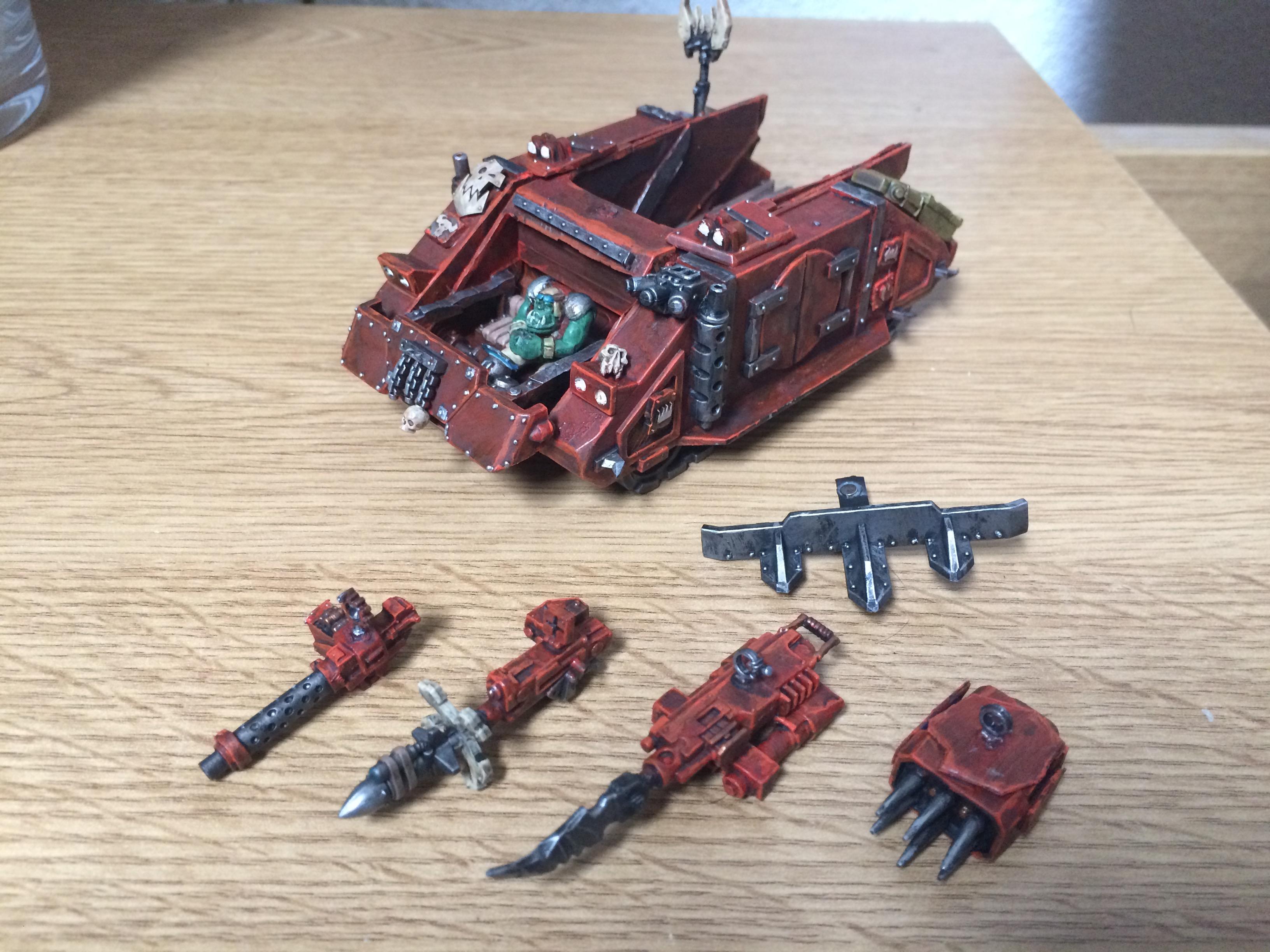 Gorkamorka, Looted Rhino, Looted Wagon, Orks, Trukk Conversion