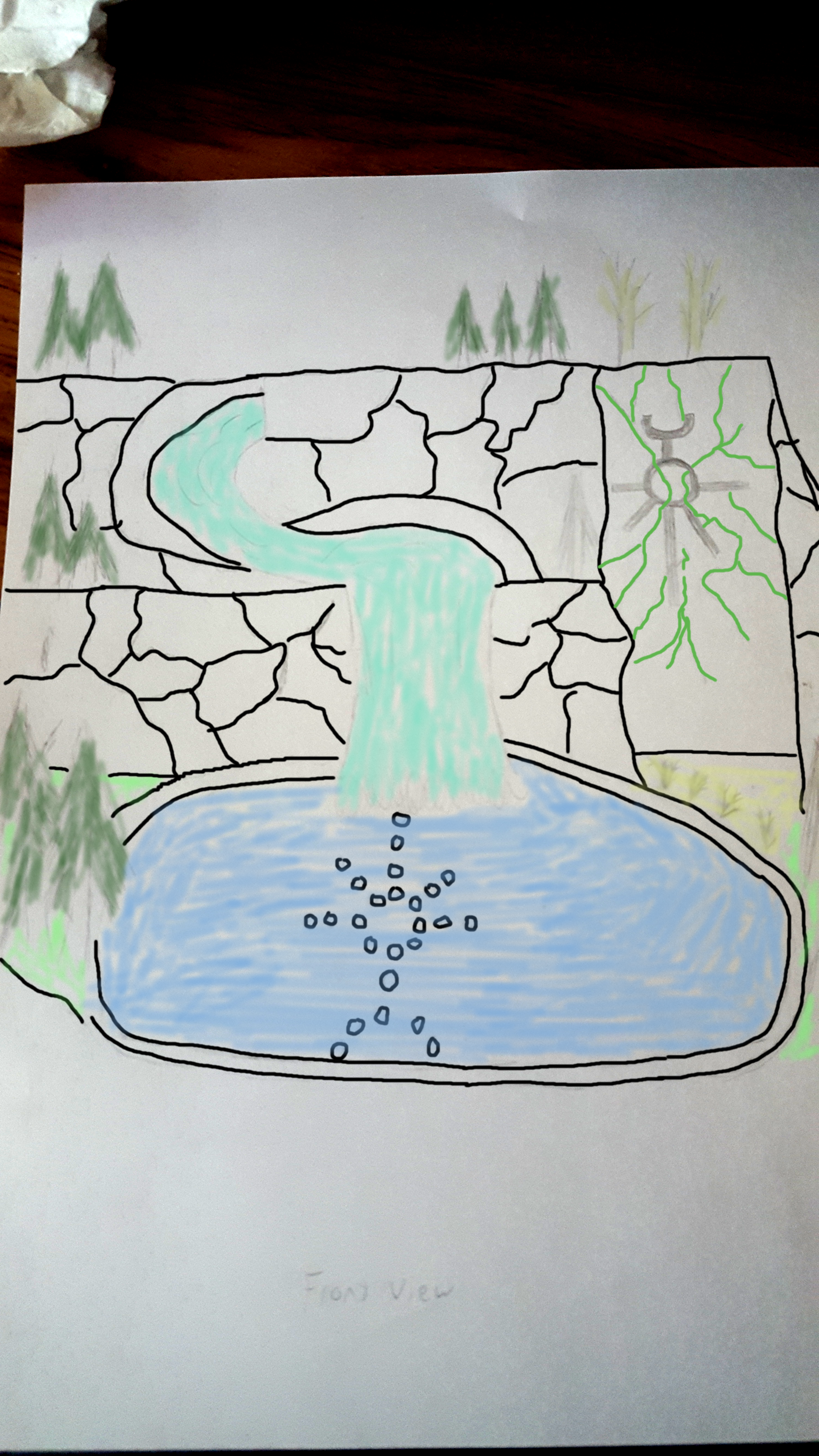 Waterfall Front