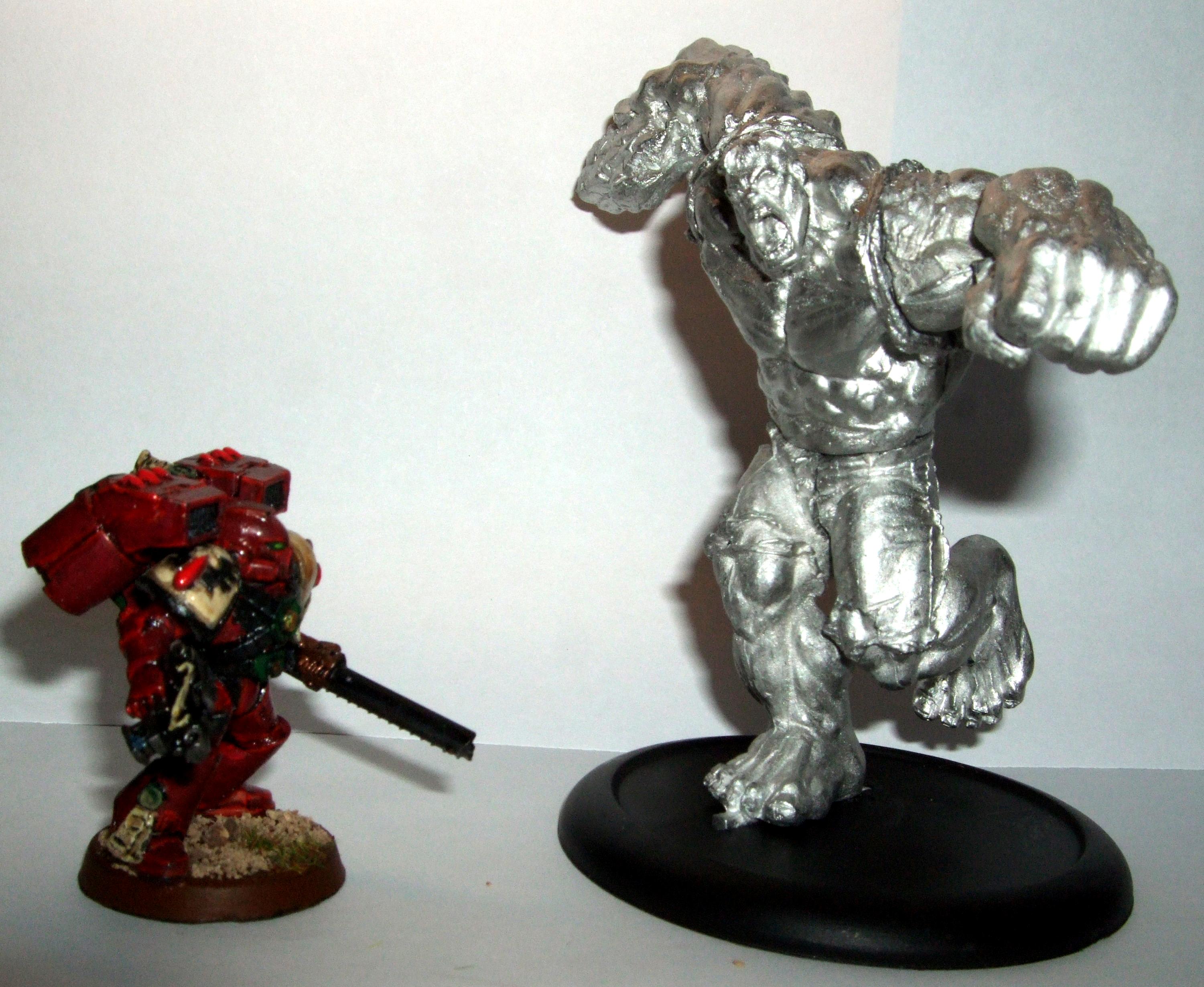 Avengers, Blood Ravens, Hulk, Knightmodels, Marvel, Space Marines, Warhammer 40,000