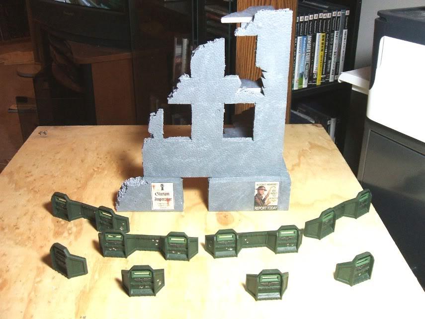 Aegis, Defense, Line, Ruins, Urban