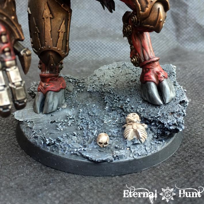 Conversion, Daemon Prince, Daemonkin, Daemons, Khorne, Khorne's Eternal Hunt, Kitbash, Warhammer 40,000, World Eaters