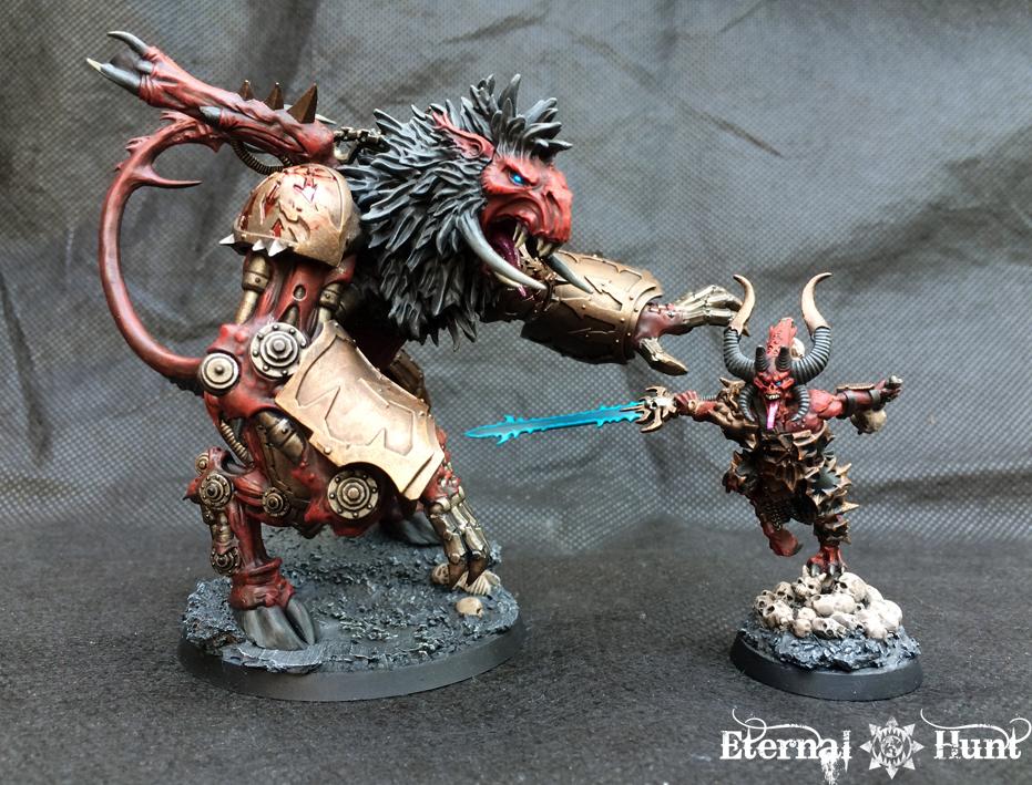 Conversion, Daemon Prince, Daemonkin, Daemons, Khorne, Khorne's Eternal ...