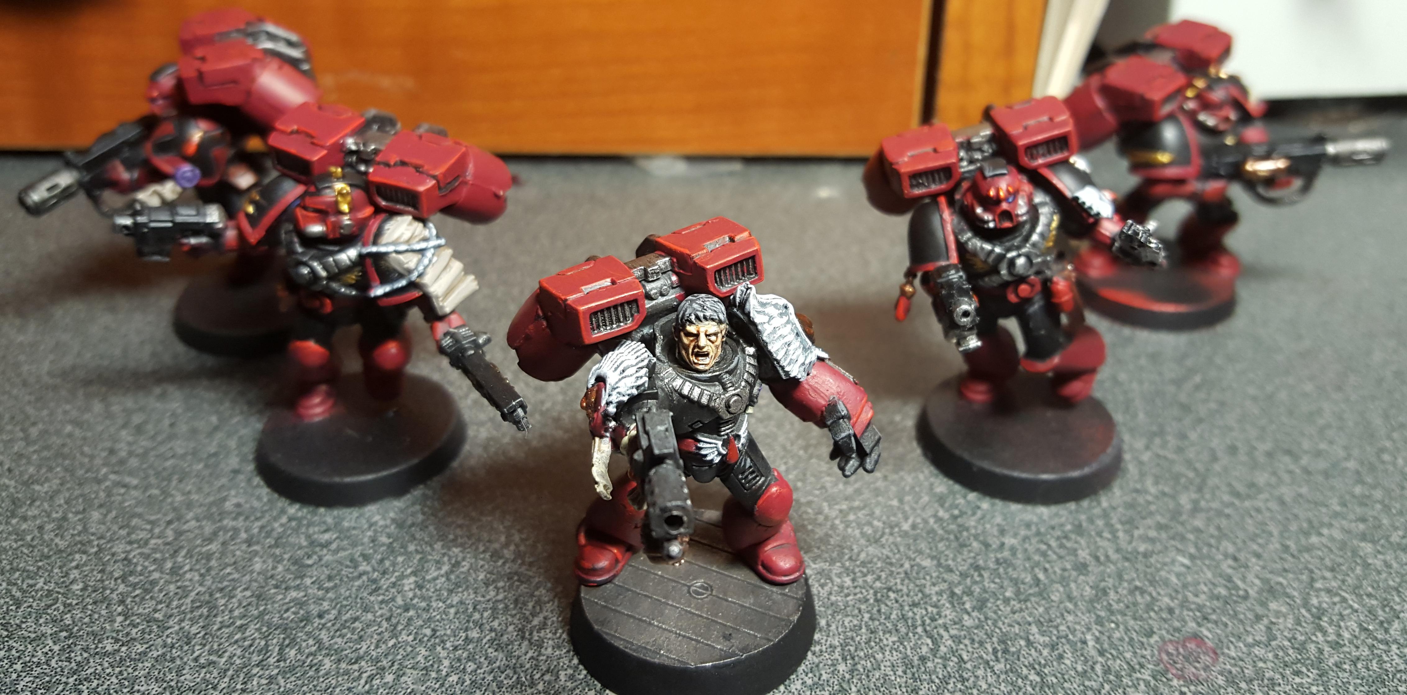 Blood Angels, Grail Wardens, Space Marines