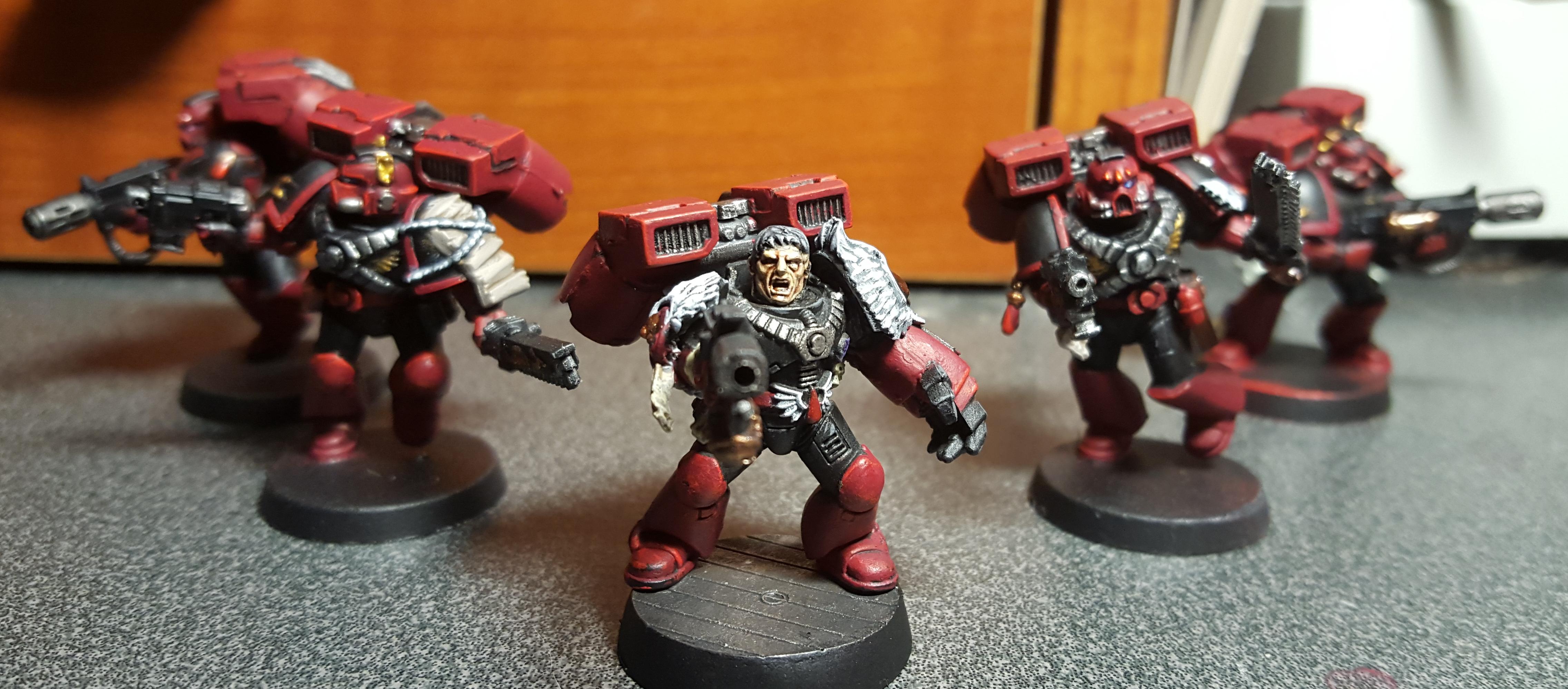 Blood Angels, Grail Wardens, Space Marines