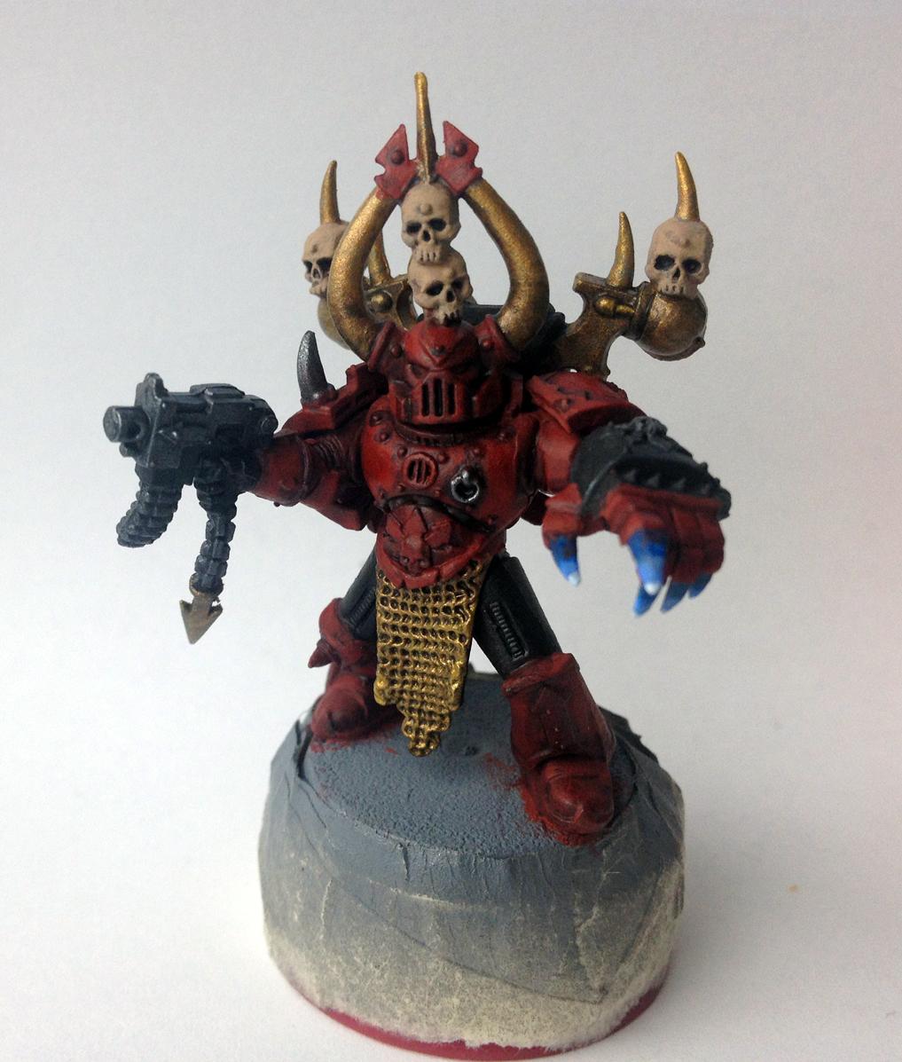 Chaos, Chaos Space Marines, Red Corsair, Warhammer 40,000, Work In Progress