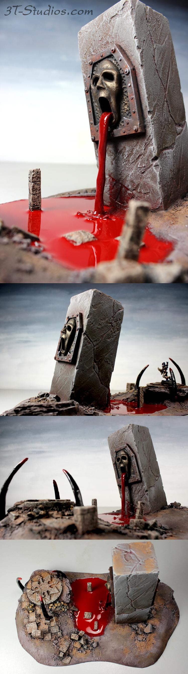Arcane, Blood, Evil, Gore, Pool, Resin