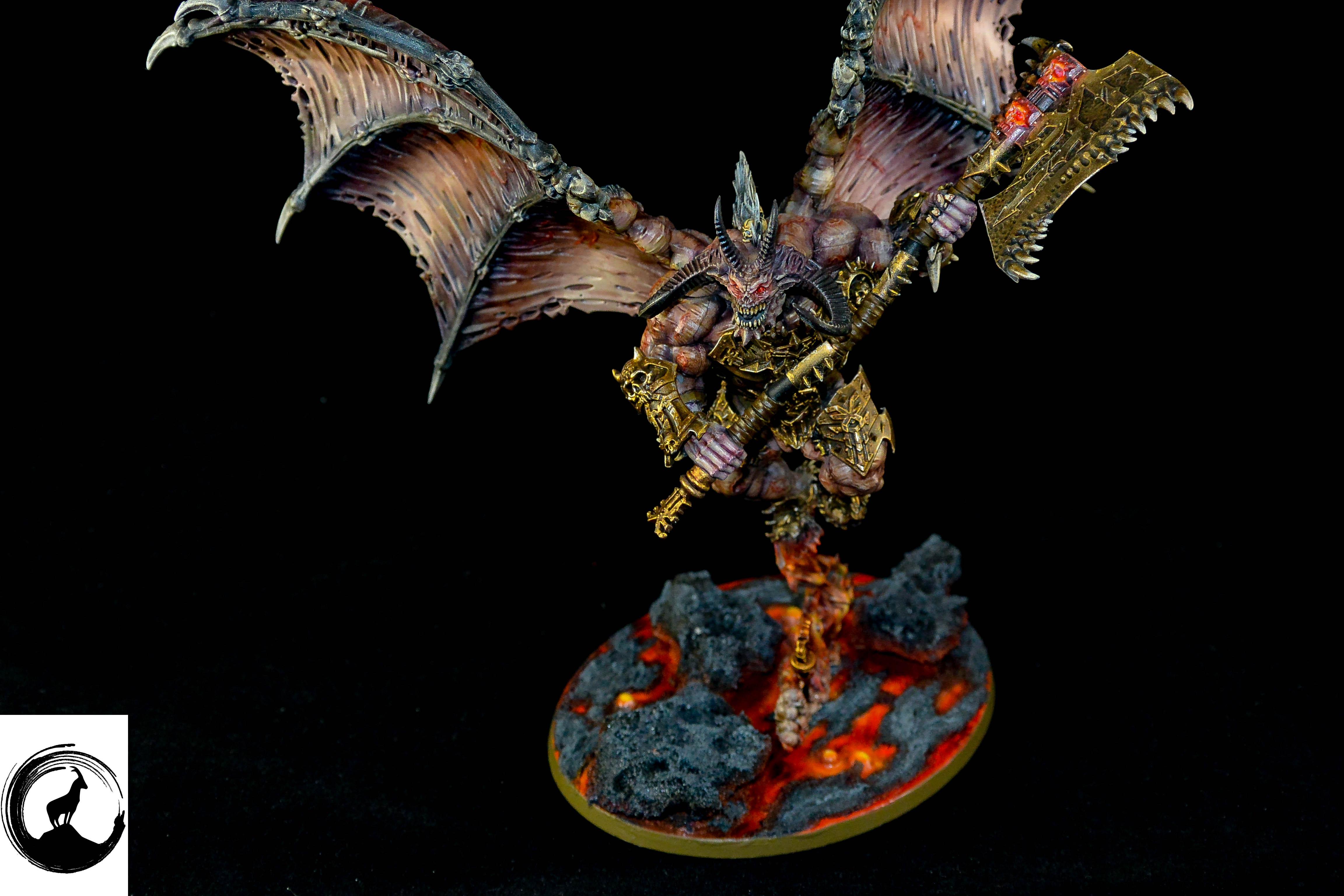 Bloodthirster, Chaos, Daemonkin, Daemons, Khorne, Warhammer 40,000